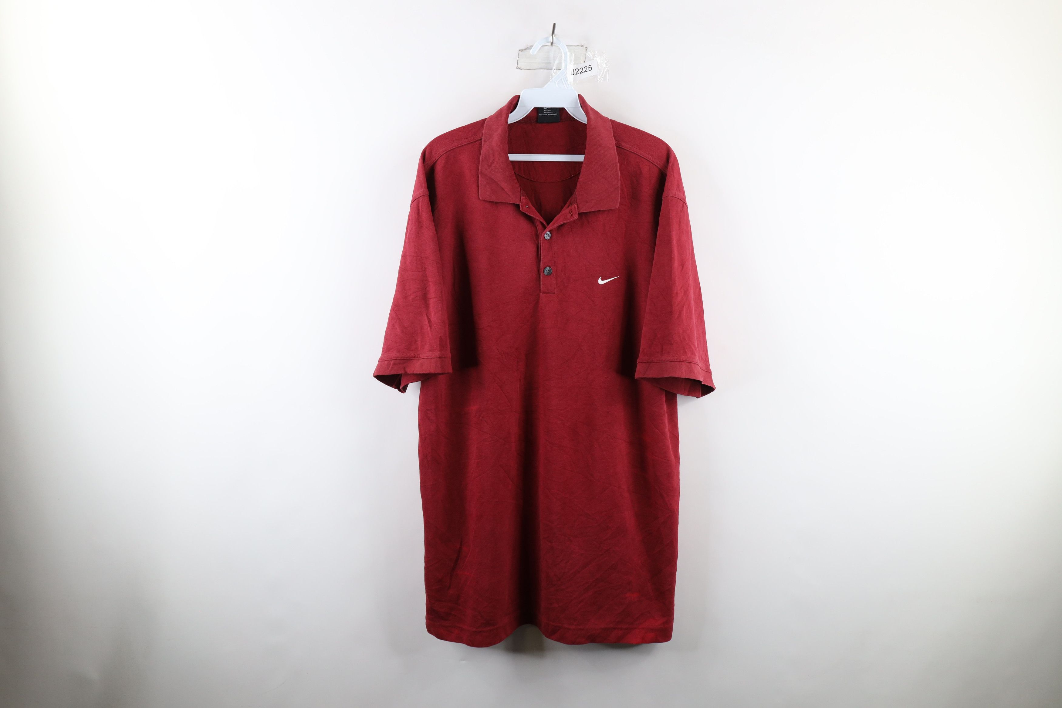 Vintage Vintage Nike Golf Scott Mini Swoosh Collared Polo Shirt Size US XL / EU 56 / 4 - 1 Thumbnail
