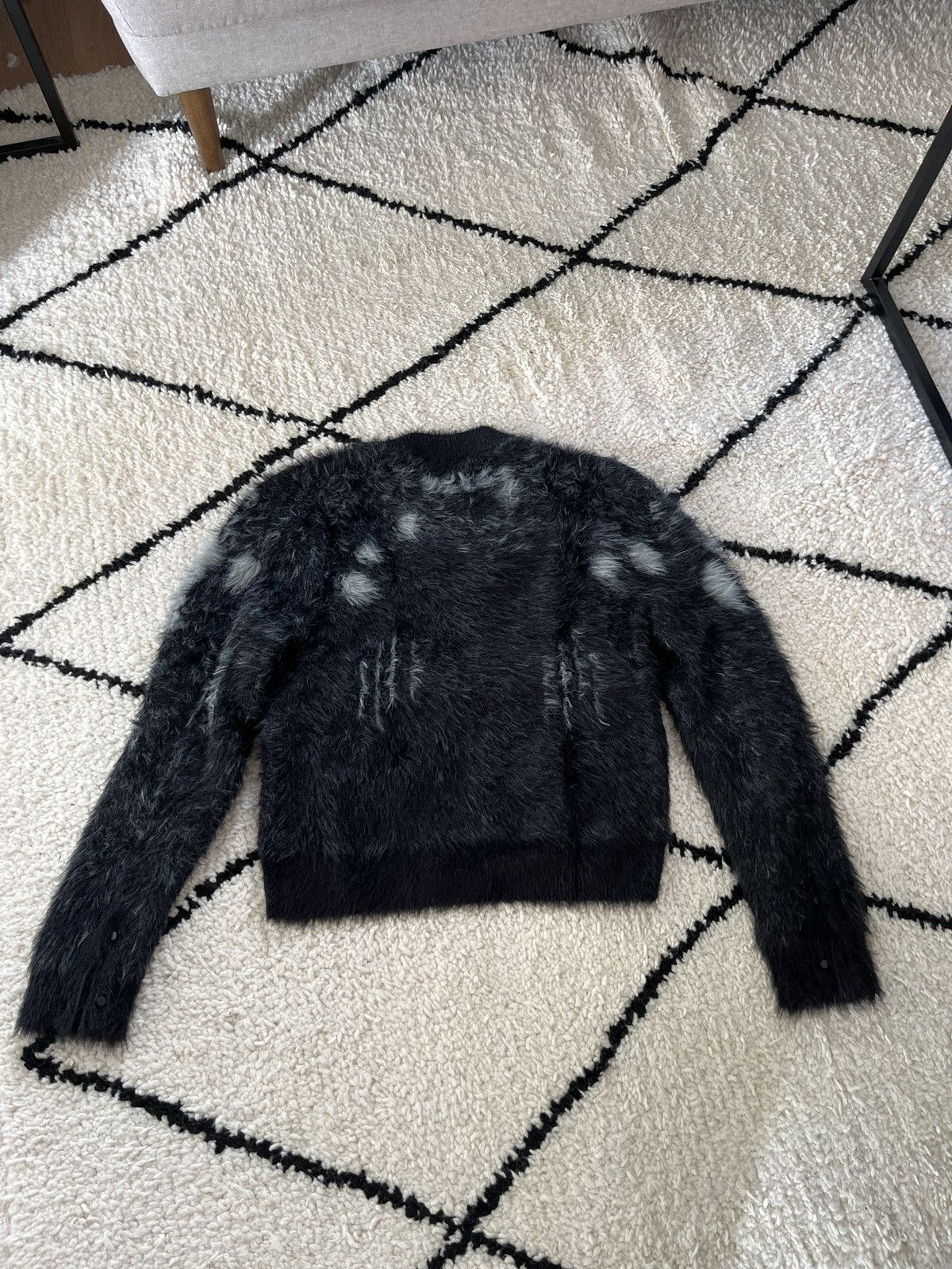 Racer Worldwide Racer worldwide Fur Knit sweater | Grailed