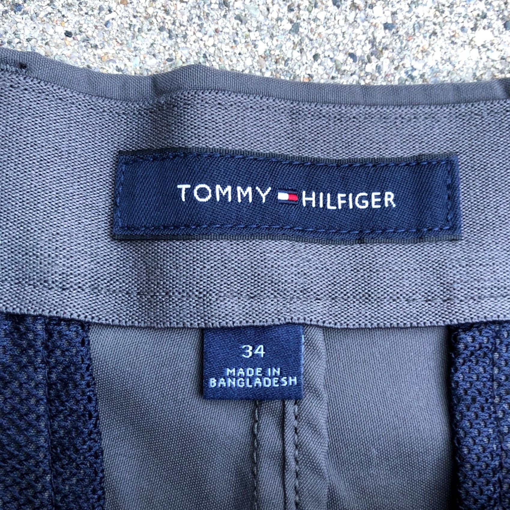 Tommy Hilfiger TOMMY HILFIGER Nylon Chino Shorts 34 Men's Grey Bottoms Size US 34 / EU 50 - 5 Thumbnail