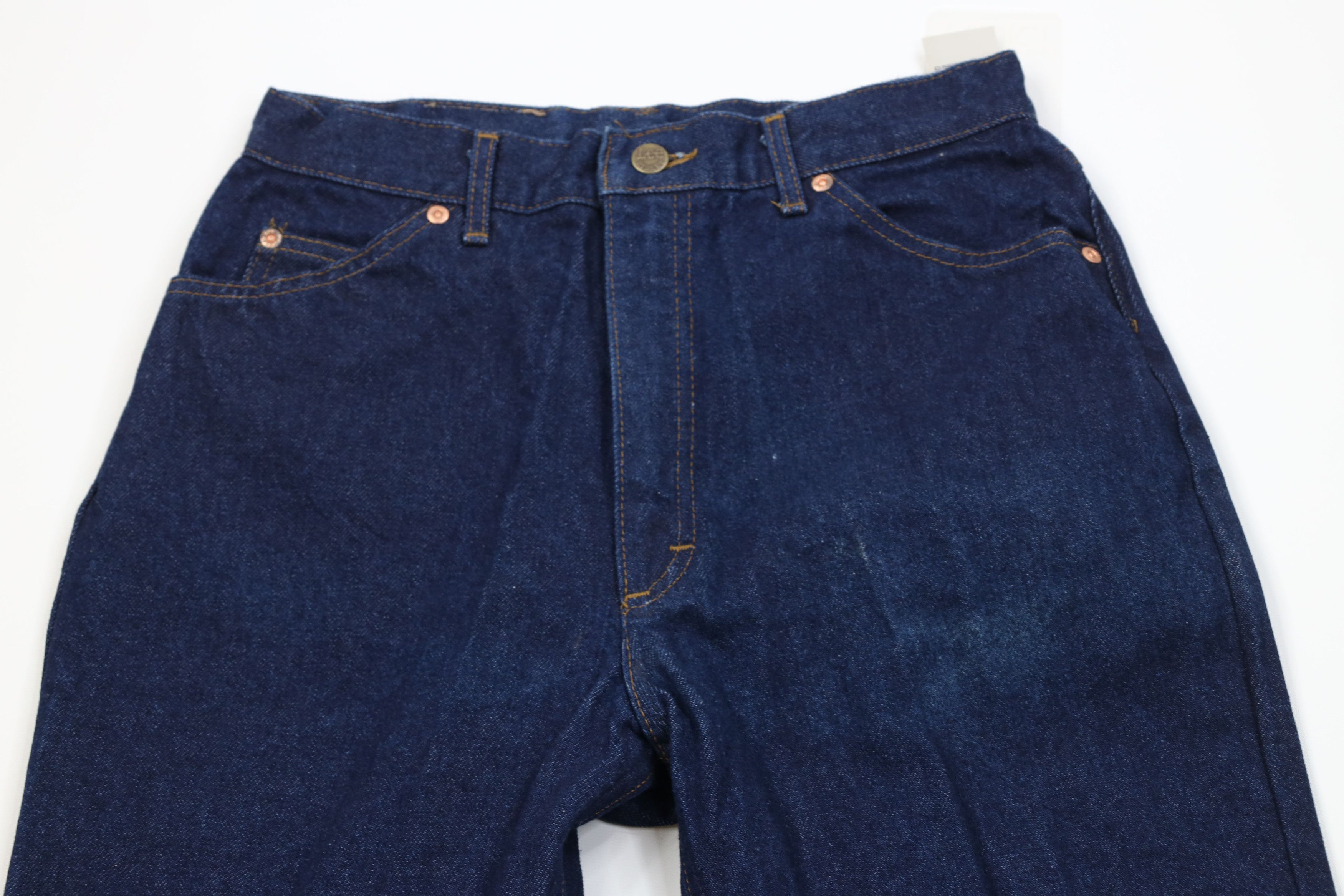 Lee Deadstock Vintage 90s Lee Fit Straight Leg Jeans Indigo USA Size 36" / US 14 / IT 50 - 2 Thumbnail