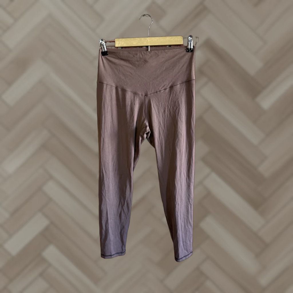 Vintage Offline Aerie Womens Brown Cropped Leggings Athletic Size Large Size 36" / US 14 / IT 50 - 1 Thumbnail