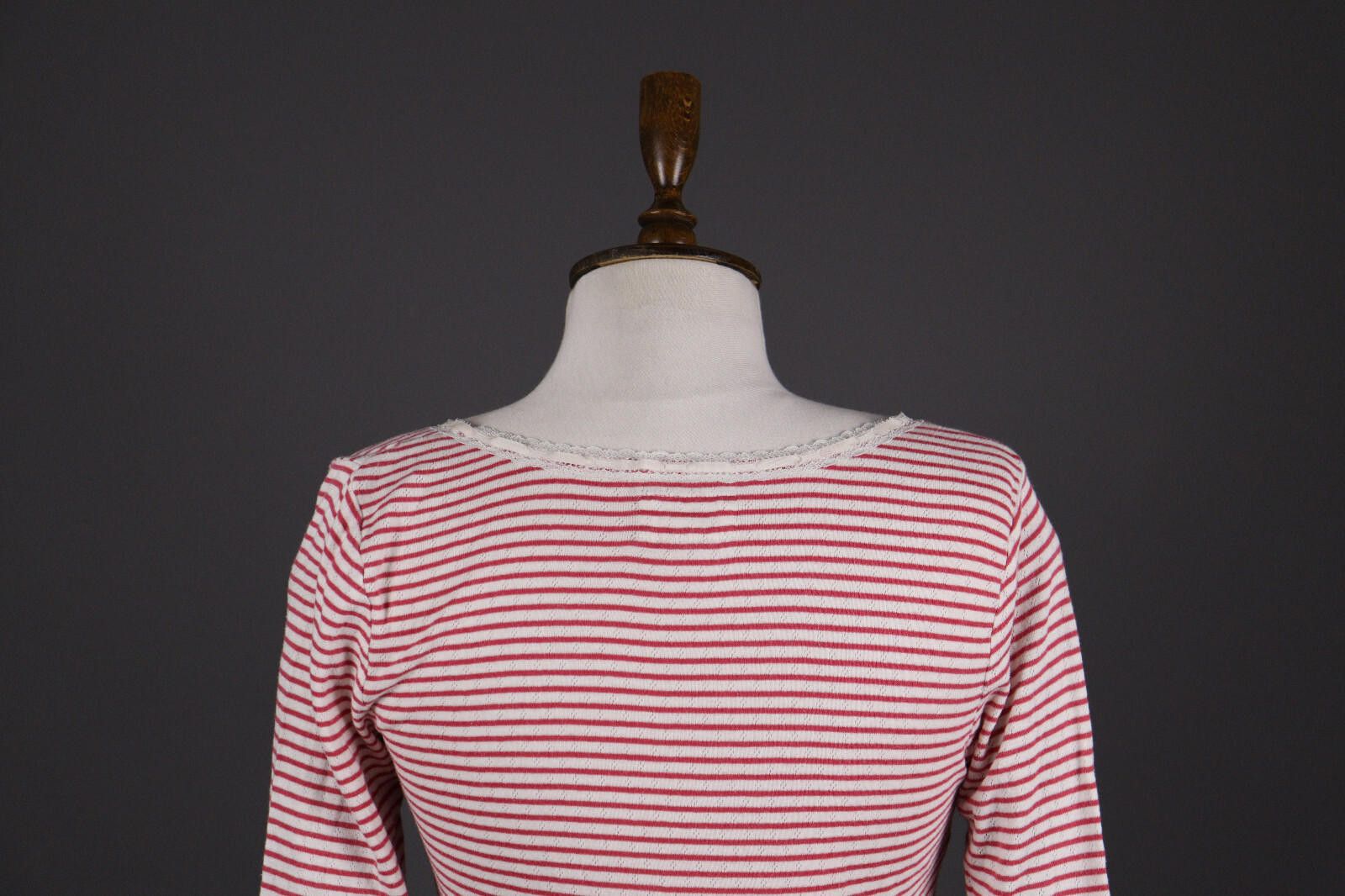 Denim & Supply Ralph Lauren Denim & Supply Ralph Pink Lauren Stripe Top Shirt Size M Size M / US 6-8 / IT 42-44 - 6 Thumbnail