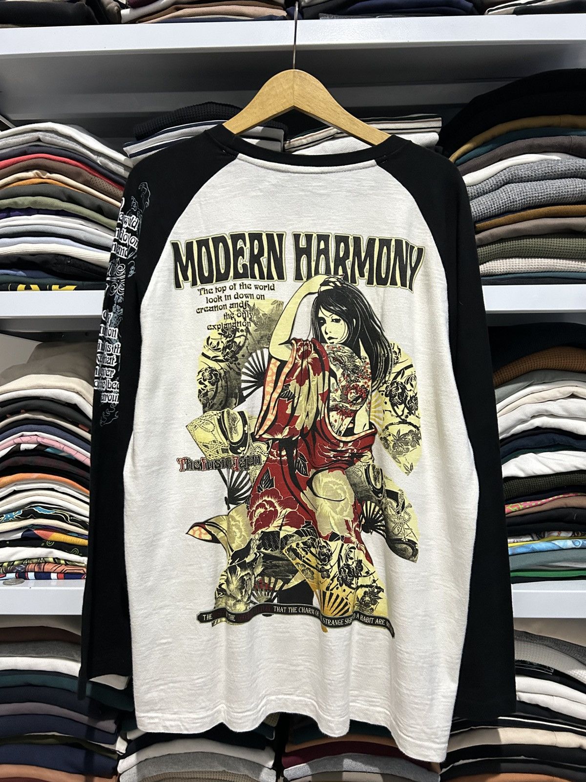 Japanese Brand Vintage Japanese Bullet noise “Modern Harmony” Size US XXL / EU 58 / 5 - 1 Thumbnail