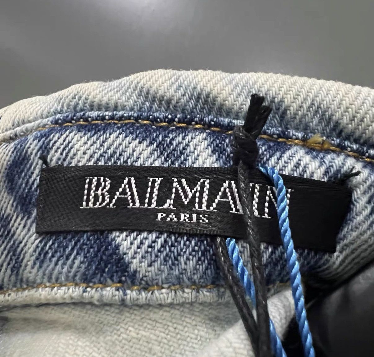 Balmain Balmain Washed-effect Stand Collar Sleeveless Dress J41 Size XS / US 0-2 / IT 36-38 - 4 Thumbnail
