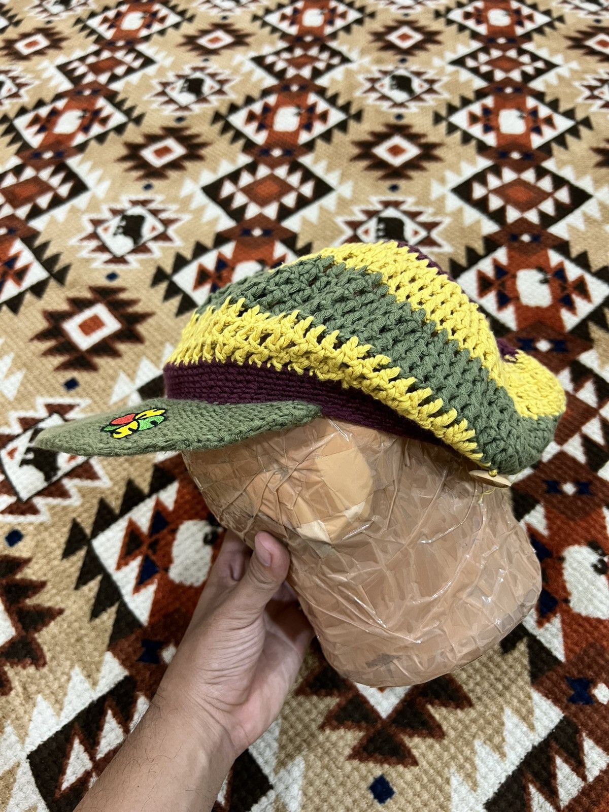 Hysteric Glamour Hysteric Glamour Rasta Jamaica Knit Cap Size ONE SIZE - 9 Thumbnail
