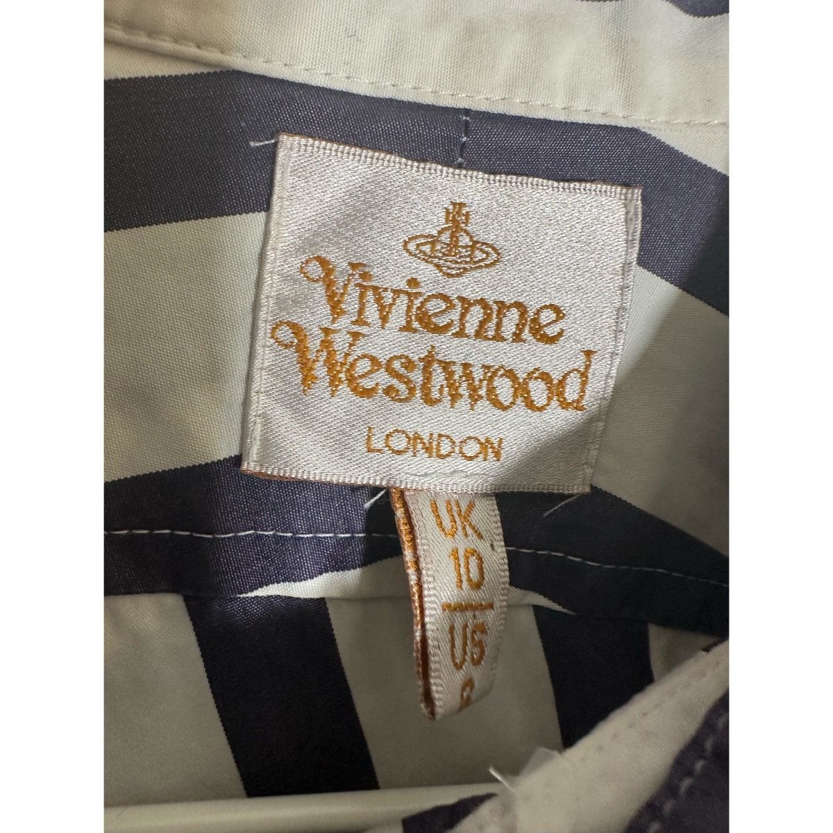 Vivienne Westwood Vivienne Westwood stripes button up shirt Medium Size M / US 6-8 / IT 42-44 - 3 Thumbnail