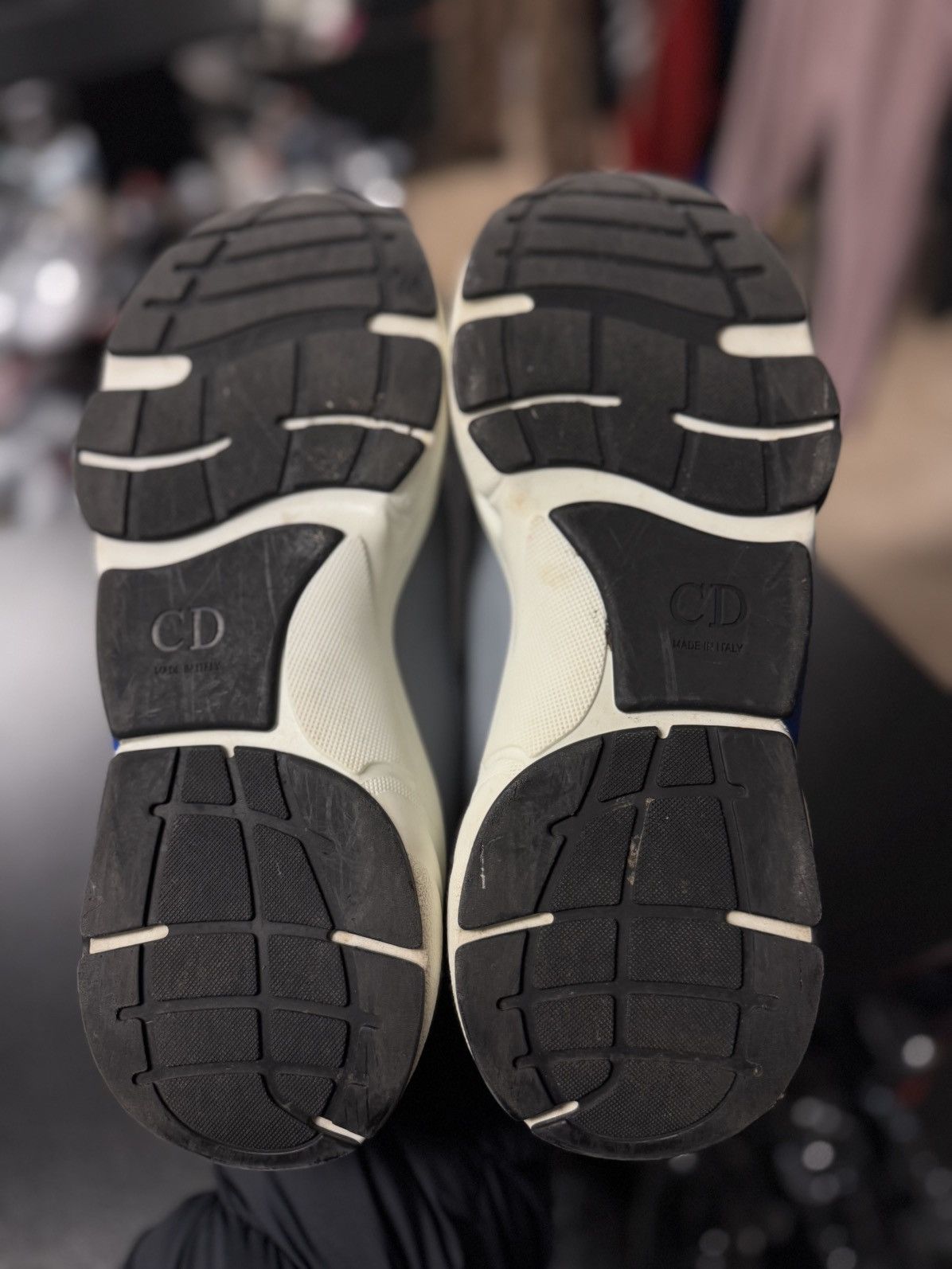 Dior Dior B22 Blue White Size 44EU/11US Clean 🧼 Size US 11 / EU 44 - 16 Thumbnail