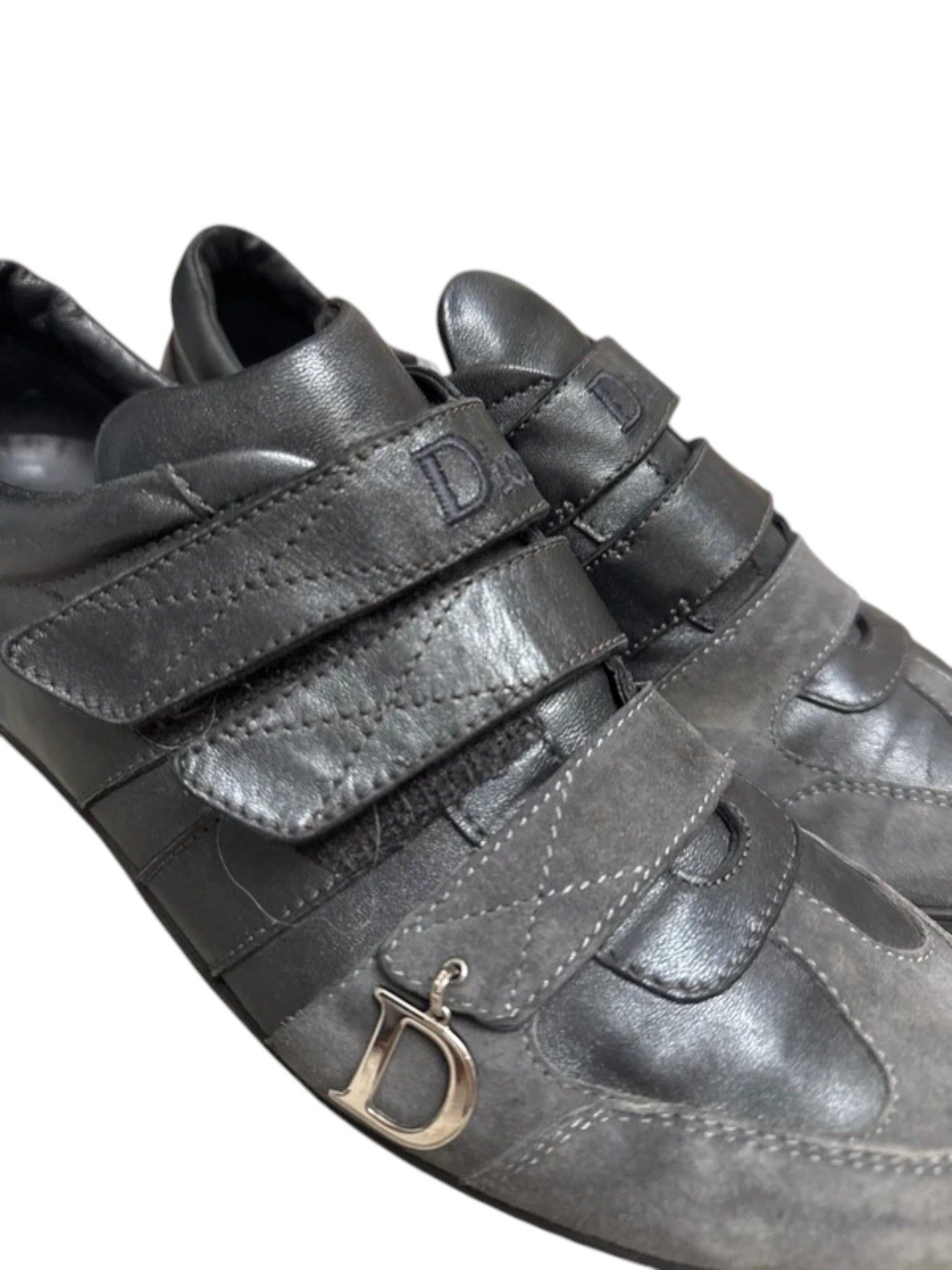 Dior Dior Homme by Leather Strap Sneakers TD0795 Size US 9 / IT 39 - 2 Thumbnail