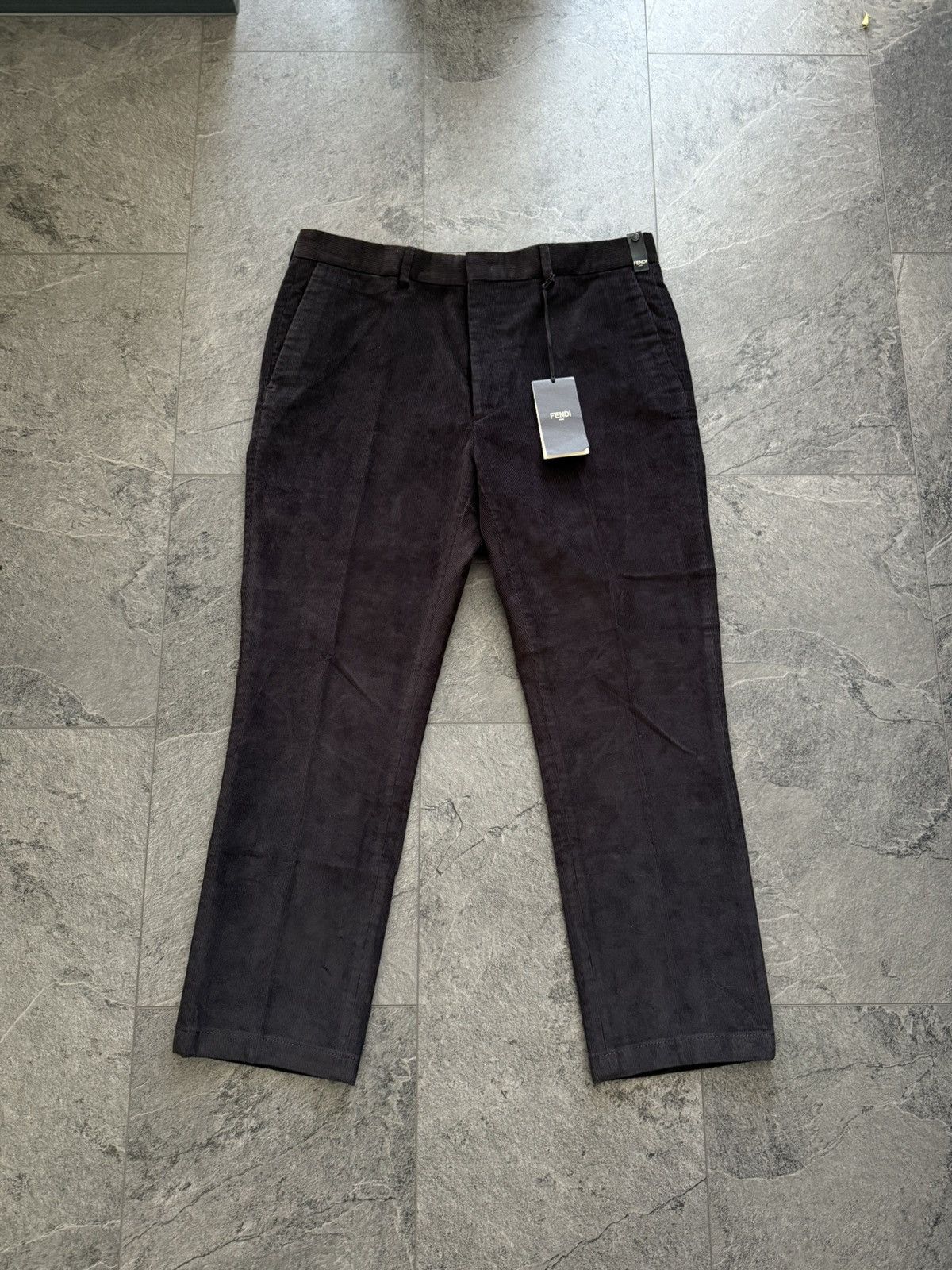 Fendi Fendi Corduroy Pants Brown Size US 34 / EU 50 - 1 Thumbnail