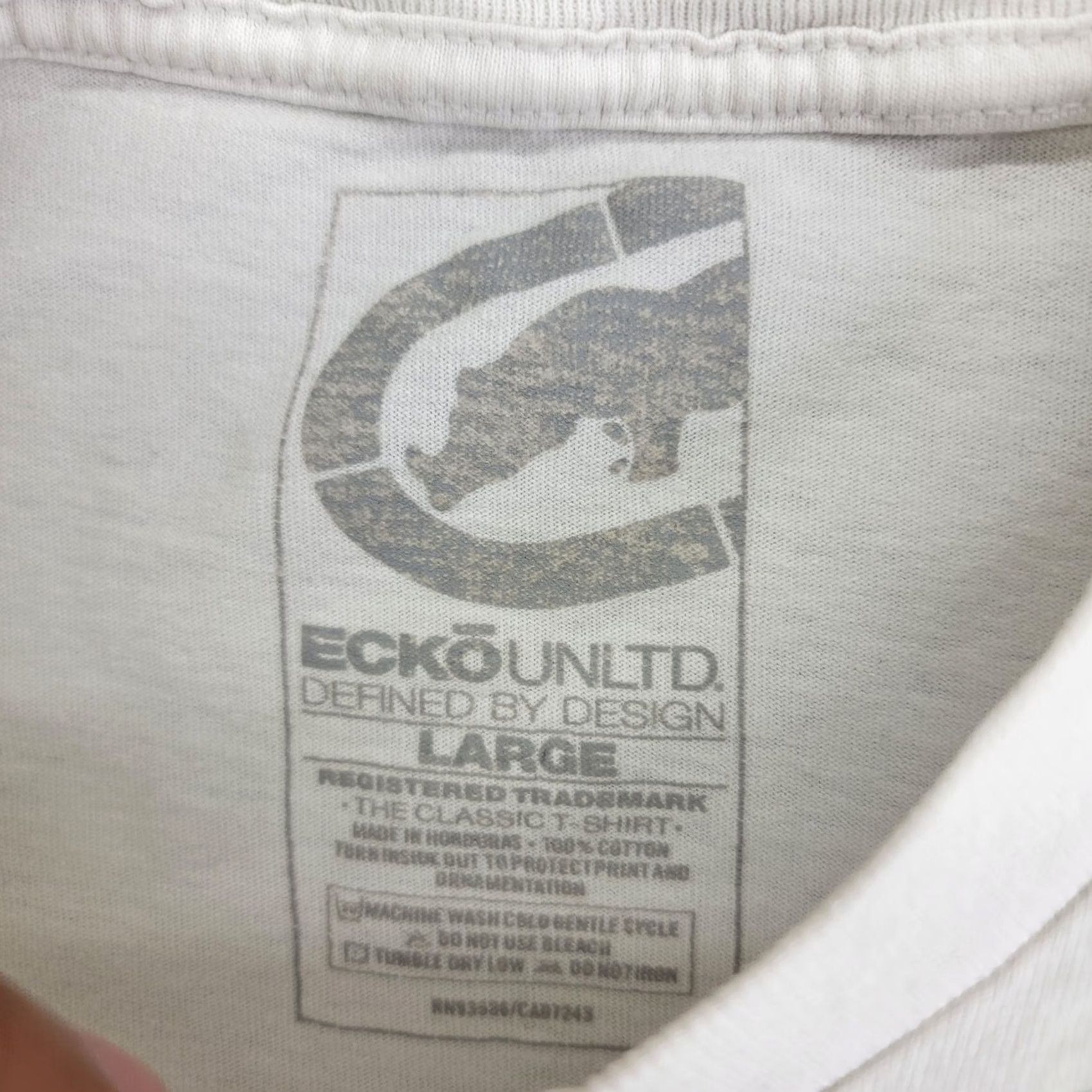 Ecko Unltd. Ecko Unltd Shirt Mens Large Graphic Rhino Graffiti Skater Y2K distressed Shirt Size US L / EU 52-54 / 3 - 6 Thumbnail