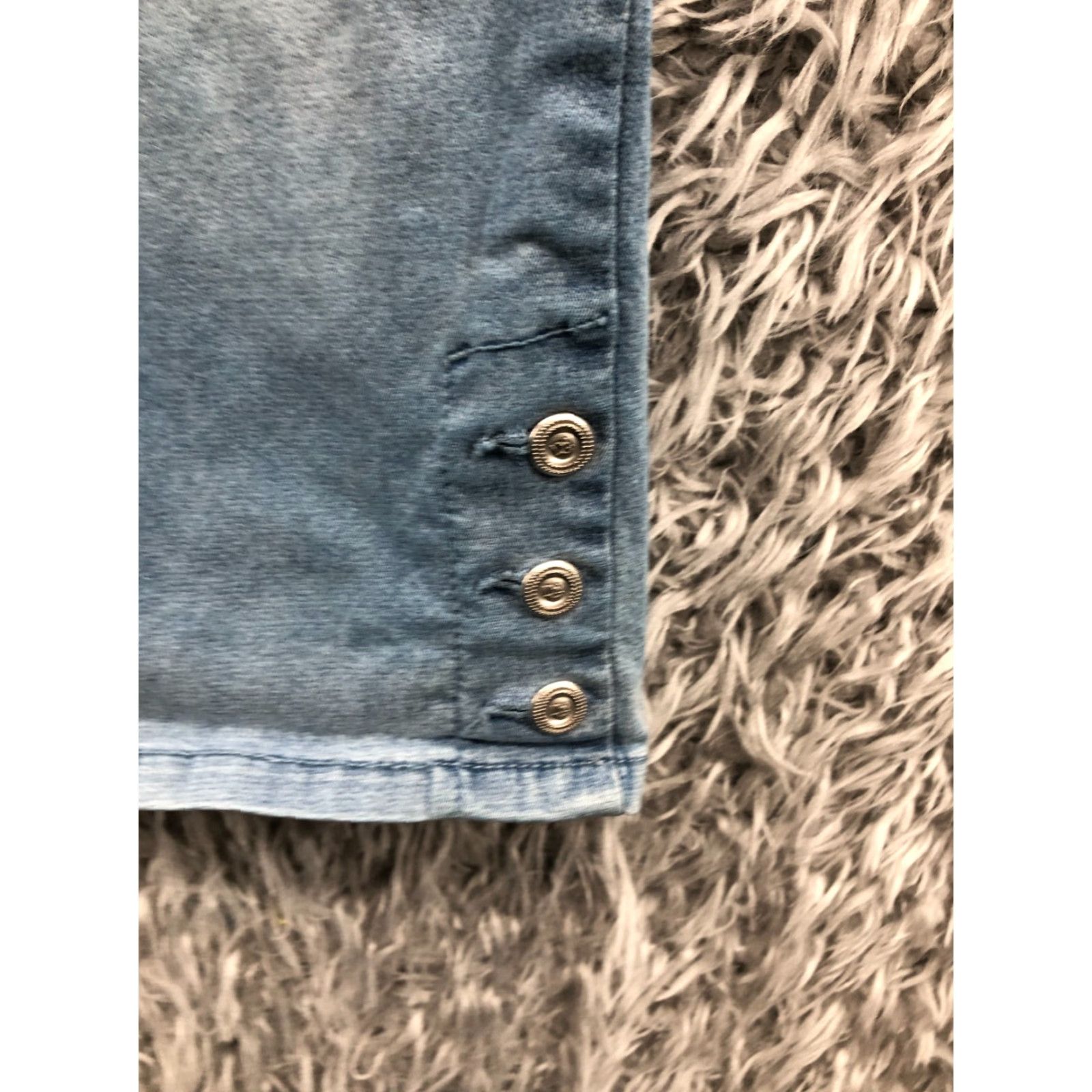 Vintage DG2 Capri Jeans Size S Womens Medium Wash Blue Regular Size 28" / US 6 / IT 42 - 5 Thumbnail