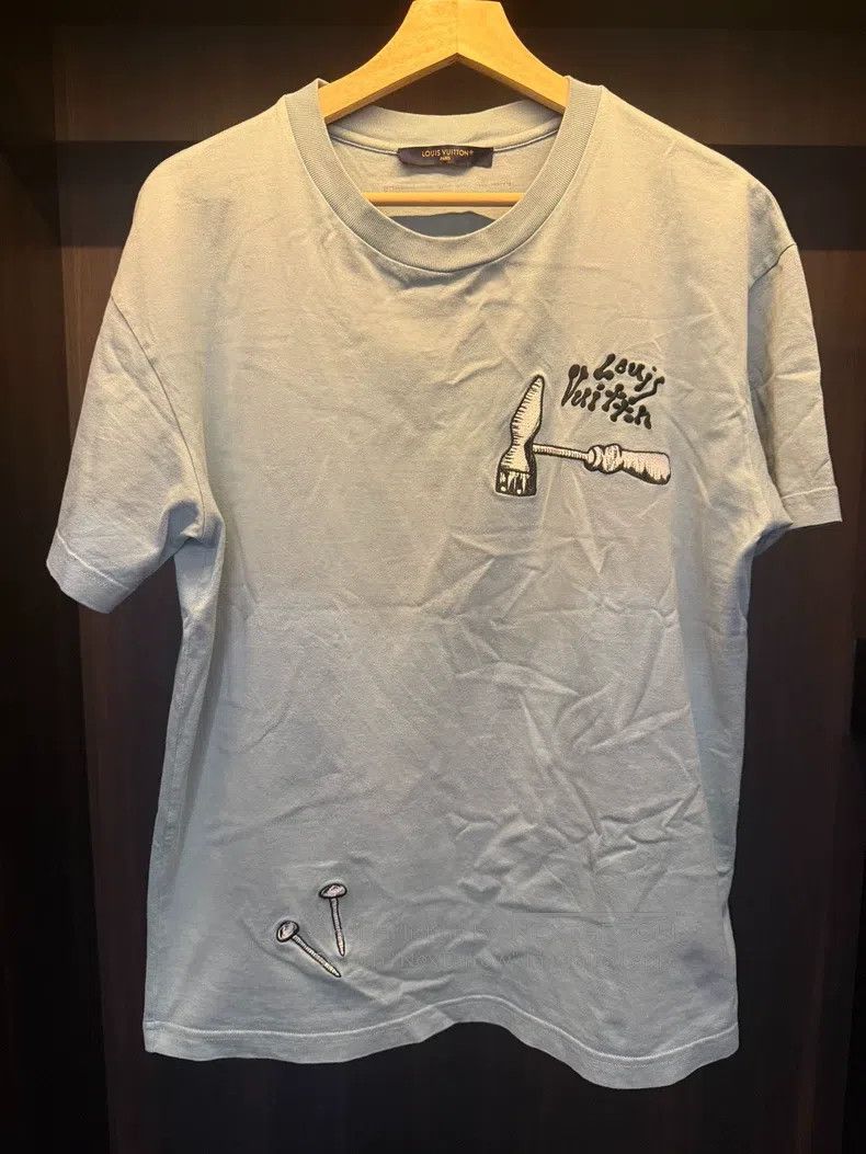 Louis Vuitton Louis Vuitton SS23 Tool Embroidered Short Sleeve Size US M / EU 48-50 / 2 - 1 Thumbnail