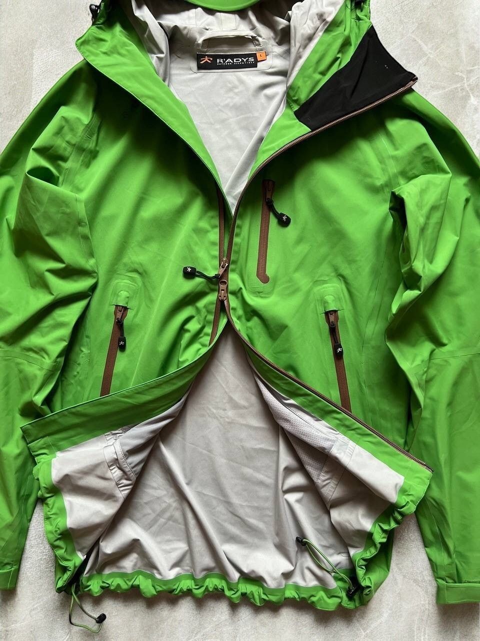 Vintage R'ADYS WINDBREAKER WATERPROOF jacket outdoor swiss hooded Size US L / EU 52-54 / 3 - 4 Thumbnail