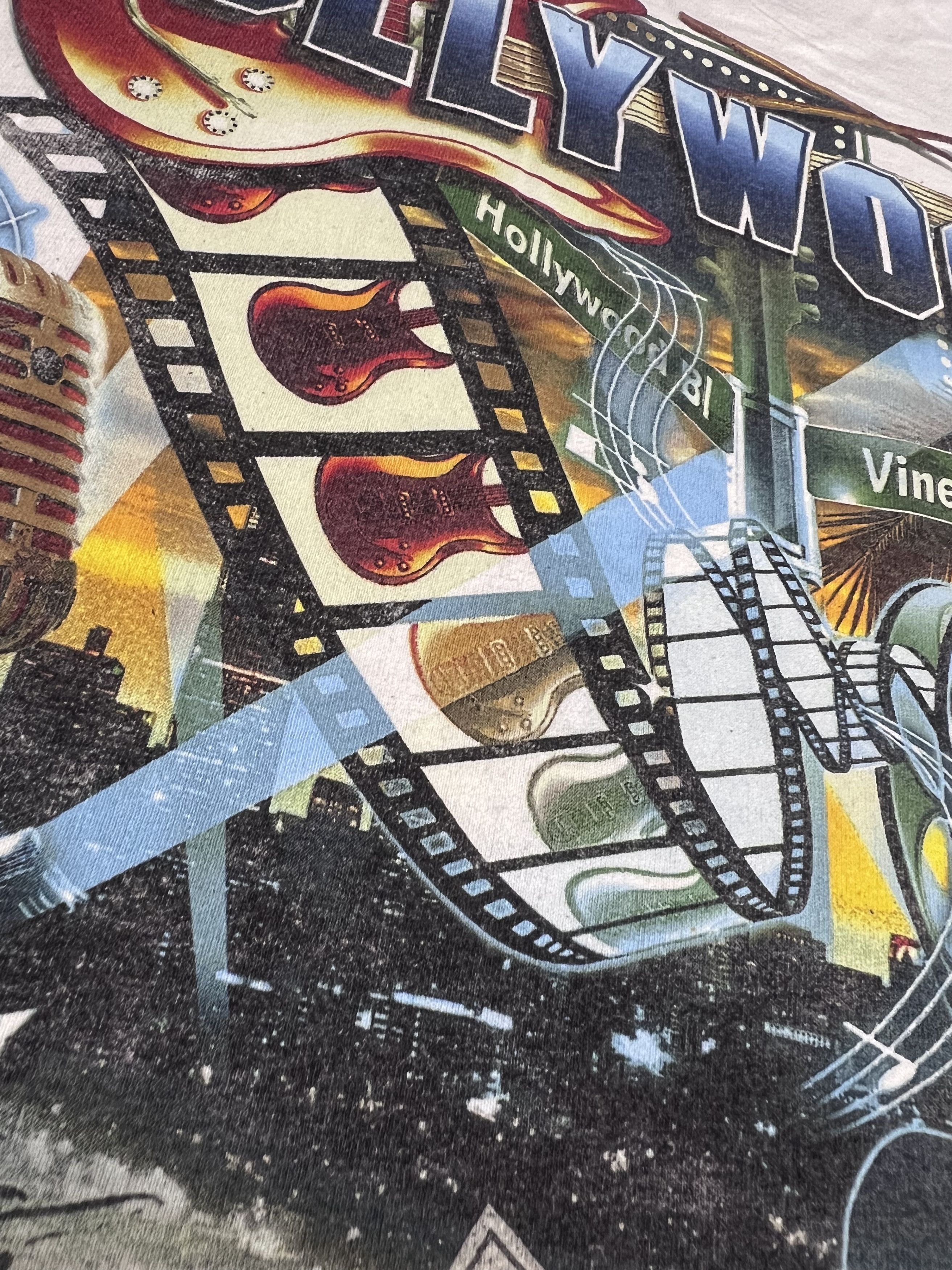 Hard Rock Cafe Hollywood Vintage Hard Rock Cafe tshirt Size US XXL / EU 58 / 5 - 3 Thumbnail