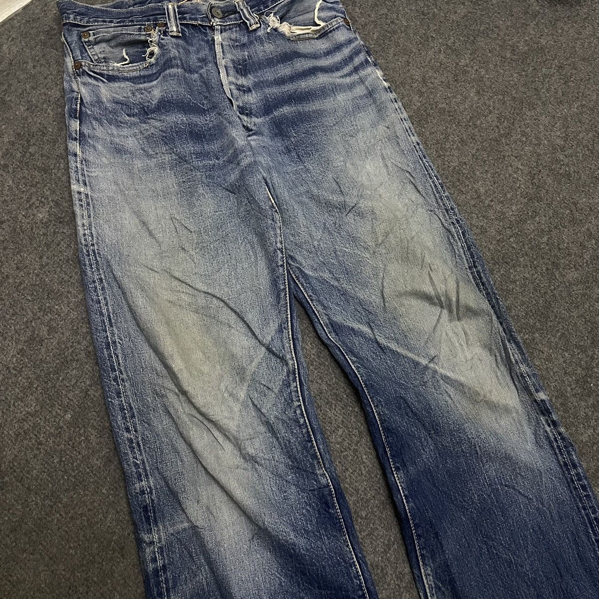 The Flat Head The Flat Head Selvedge Distressed Jeans Size US 30 / EU 46 - 2 Thumbnail