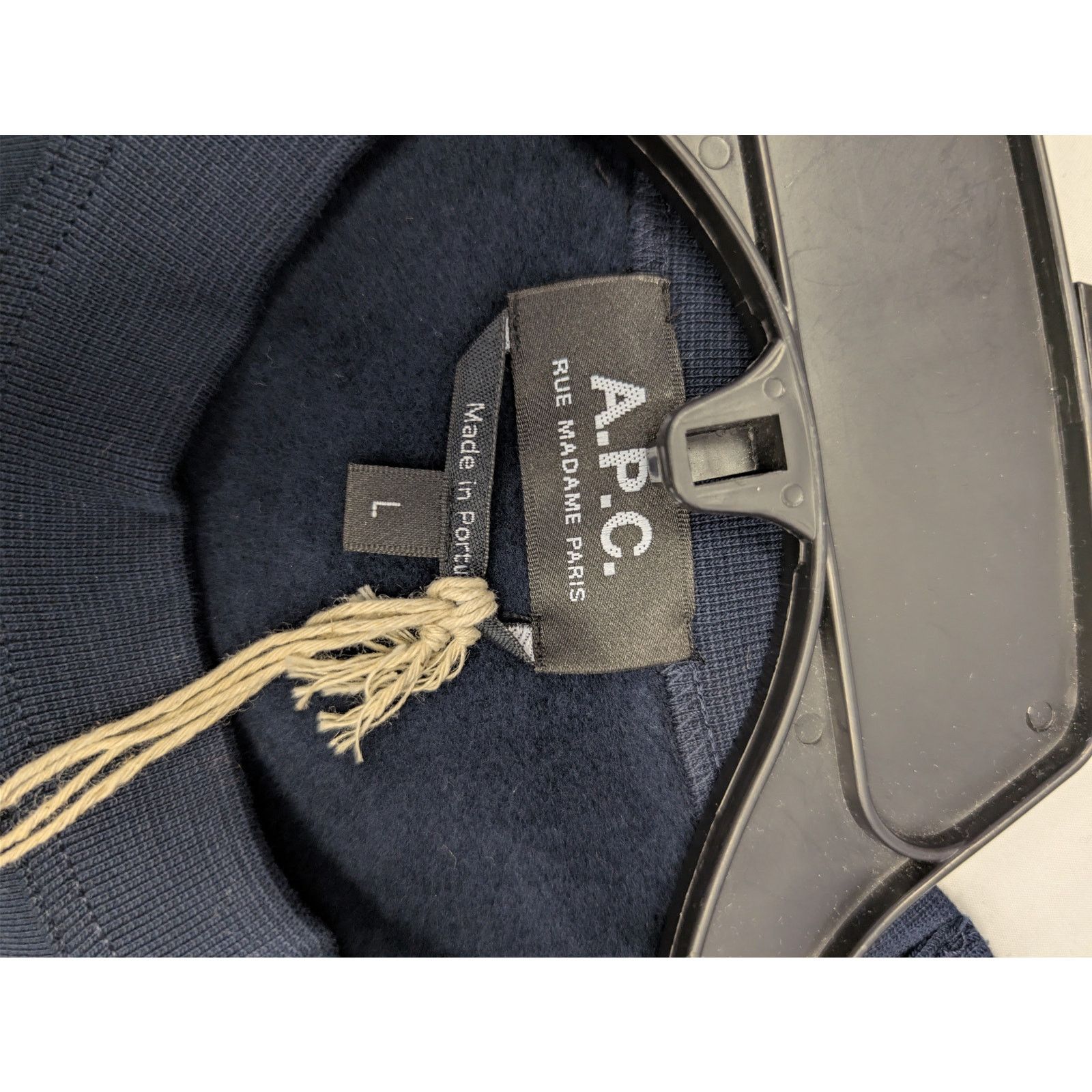 A.P.C. o1rshd1 Sweatshirt Harris in Dark Blue Size US L / EU 52-54 / 3 - 18 Thumbnail