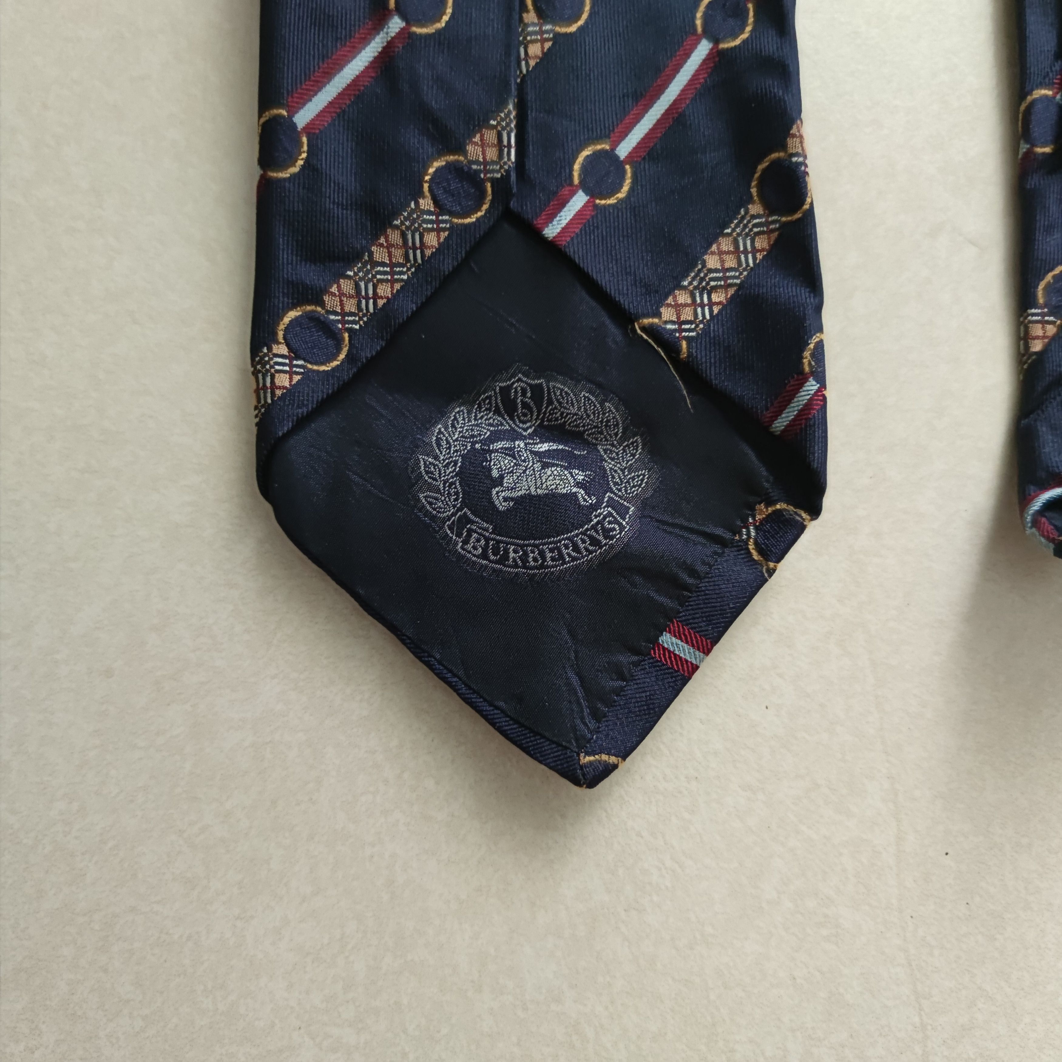 Burberry Prorsum VINTAGE BURBERRYS OF LONDON SILK NECKTIE MADE IN ITALY Size ONE SIZE - 6 Thumbnail