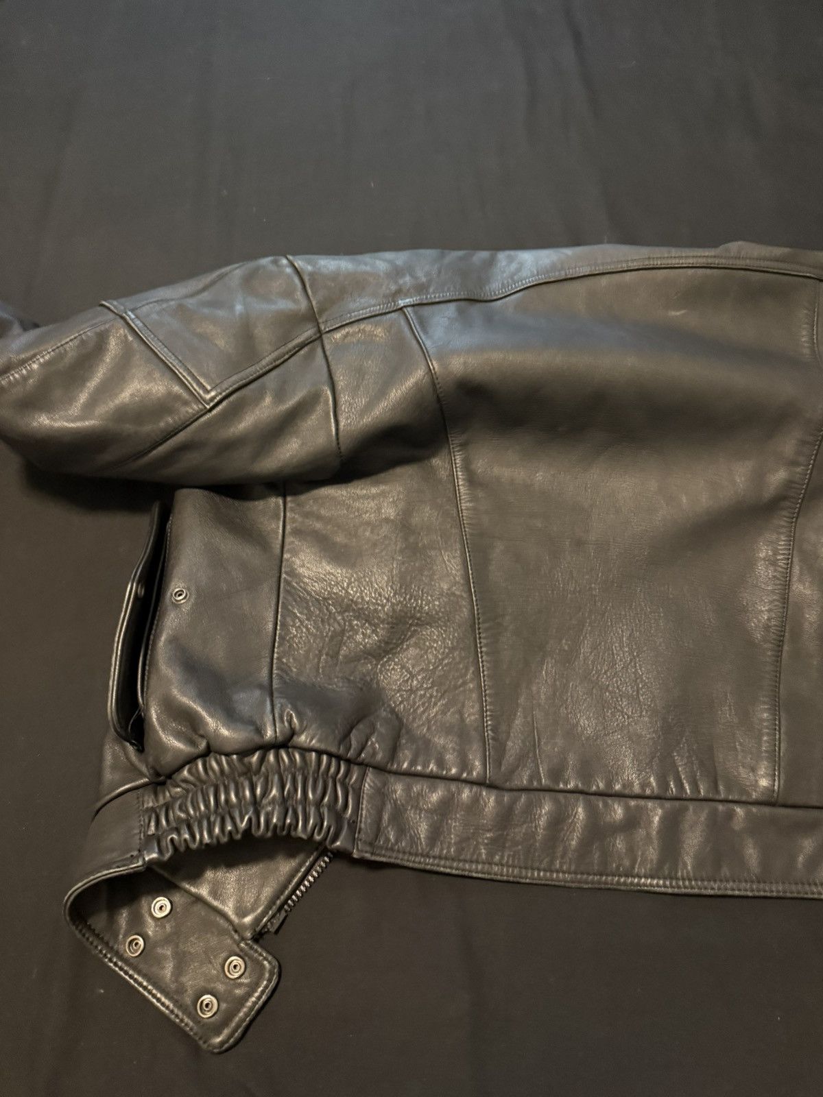 Japanese Brand × Vintage fieldsheer heavy leather jack Size US L / EU 52-54 / 3 - 6 Thumbnail