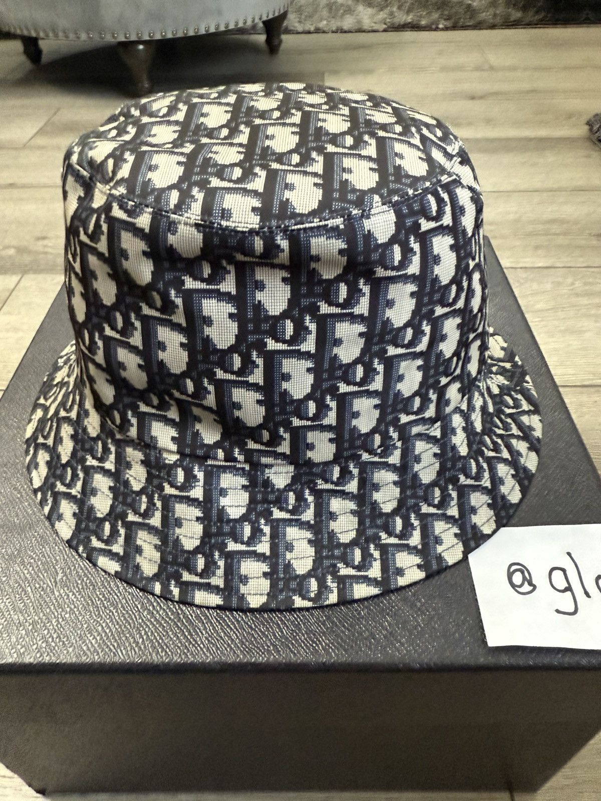 Christian Dior Monsieur Christian Dior Monsieur Diorissimo Reversible Bucket Hat Size ONE SIZE - 8 Thumbnail