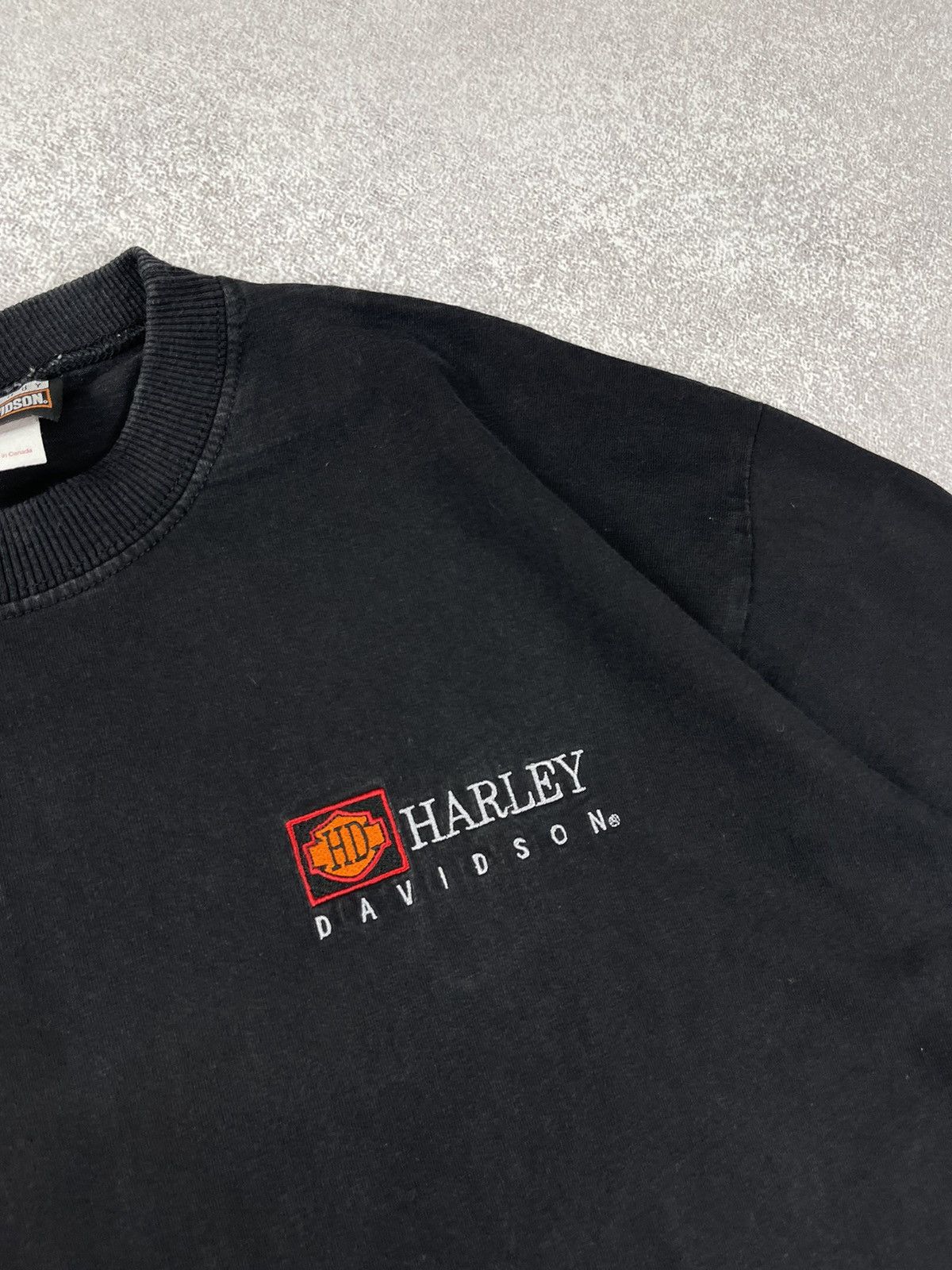 Harley Davidson Vintage Harley Davidson Logo T-Shirt Made in Canada Size XL Size US XL / EU 56 / 4 - 5 Thumbnail