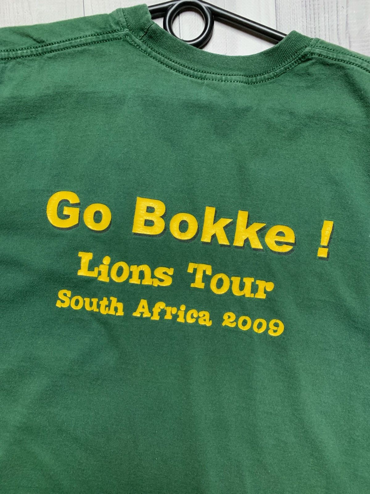 Vintage Vintage South Africa rugby tee x Superman rare 2009 L green Size US L / EU 52-54 / 3 - 6 Thumbnail