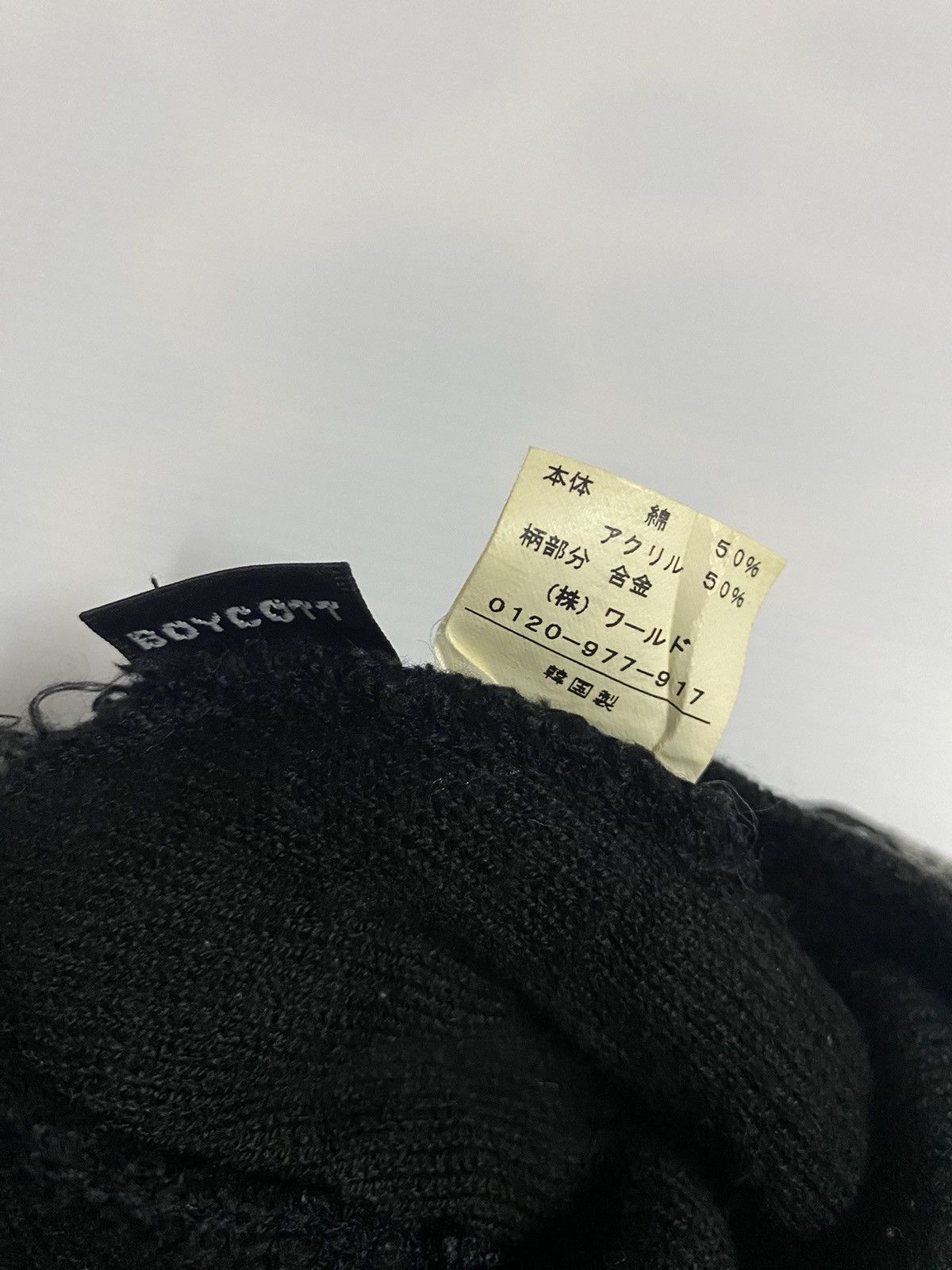 Boycott Boycott Beanie Hat Size ONE SIZE - 5 Thumbnail