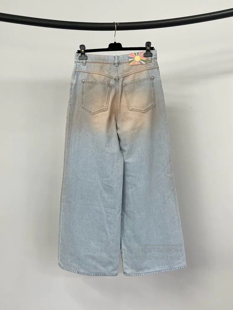 Chanel Chanel Orange gradient wide-leg jeans Size 25" / US 0 / IT 36 - 2 Thumbnail