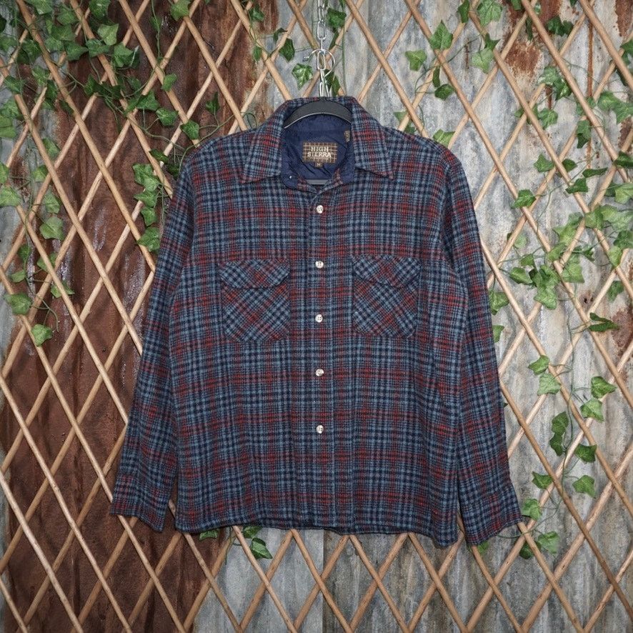 High Sierra Medium -Vintage Y2K high Sierra by Mervyns 90s plaid flannel Size US M / EU 48-50 / 2 - 1 Thumbnail
