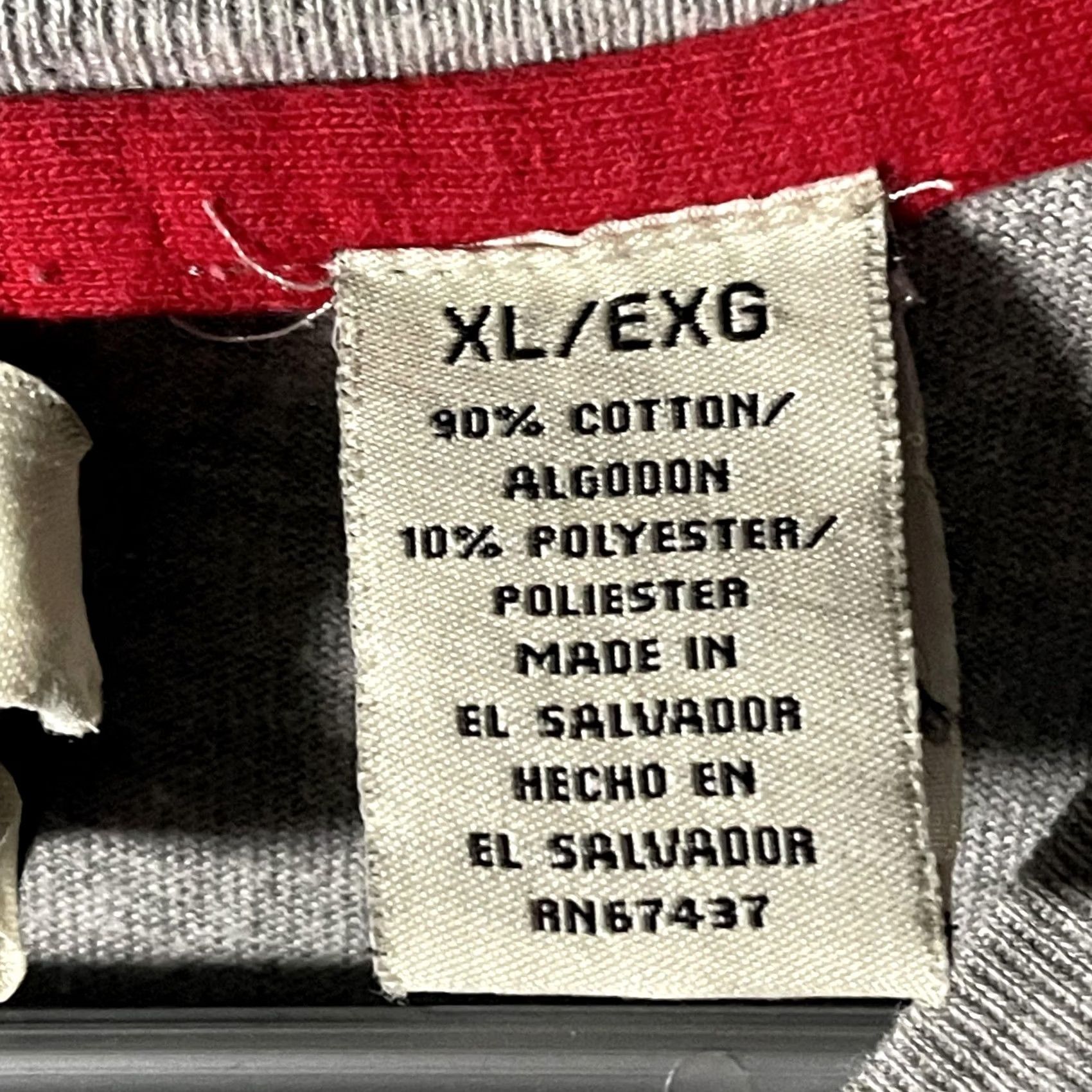 Polo Ralph Lauren Polo Ralph Lauren Shirt Mens XL Gray P.R.L. Polo Jeans RL-67 Athletic V-Neck Tee Size US XL / EU 56 / 4 - 7 Thumbnail