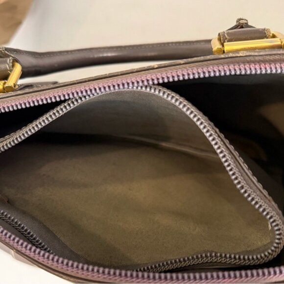 Loewe Vintage Loewe Gray Leather Top Handle Purse w/ COA 🇪🇸 Size ONE SIZE - 10 Thumbnail