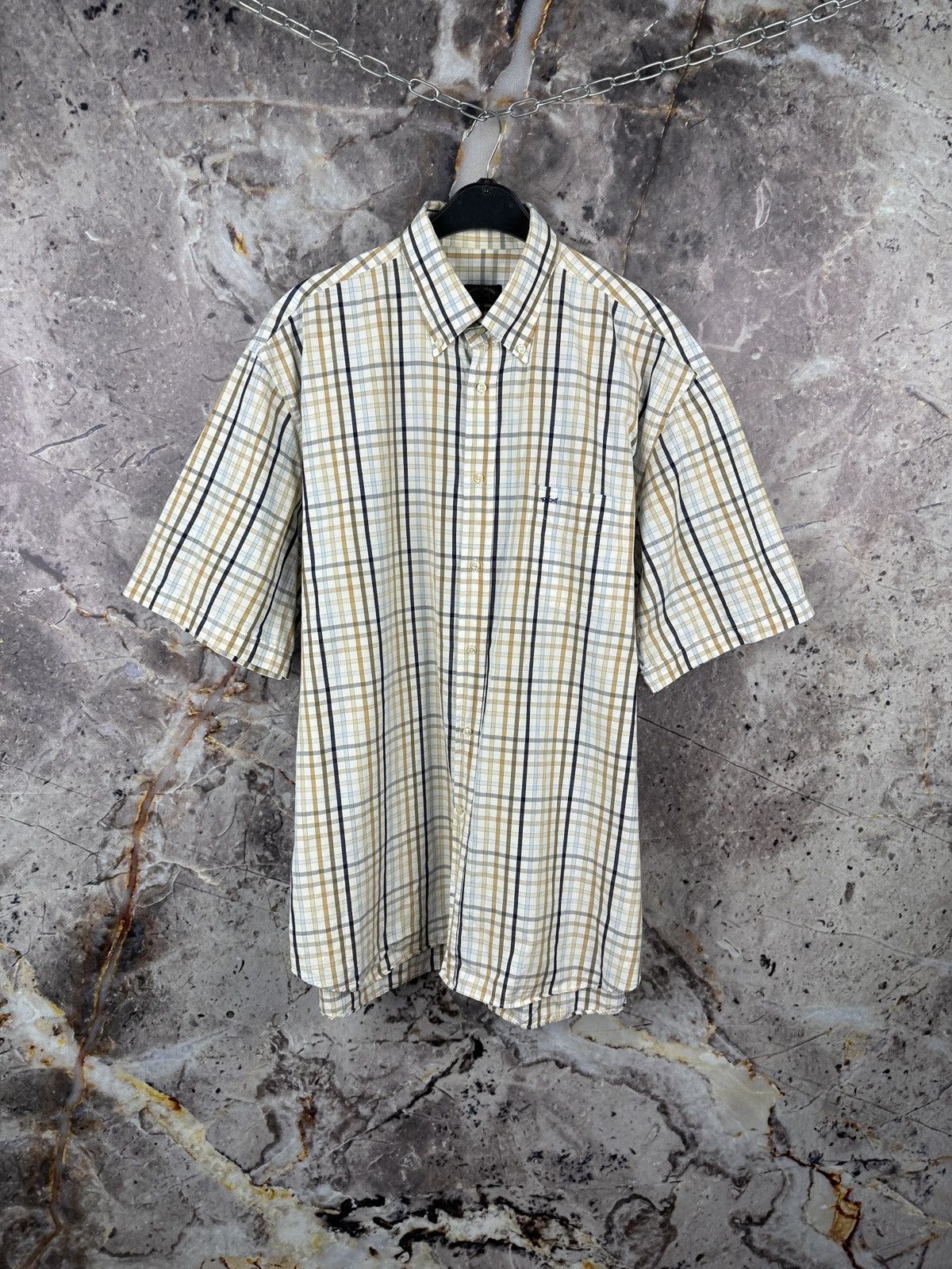 Paul & Shark Men’s Paul Shark Shirt Button Up Luxury Size 46 Size US XXL / EU 58 / 5 - 1 Thumbnail