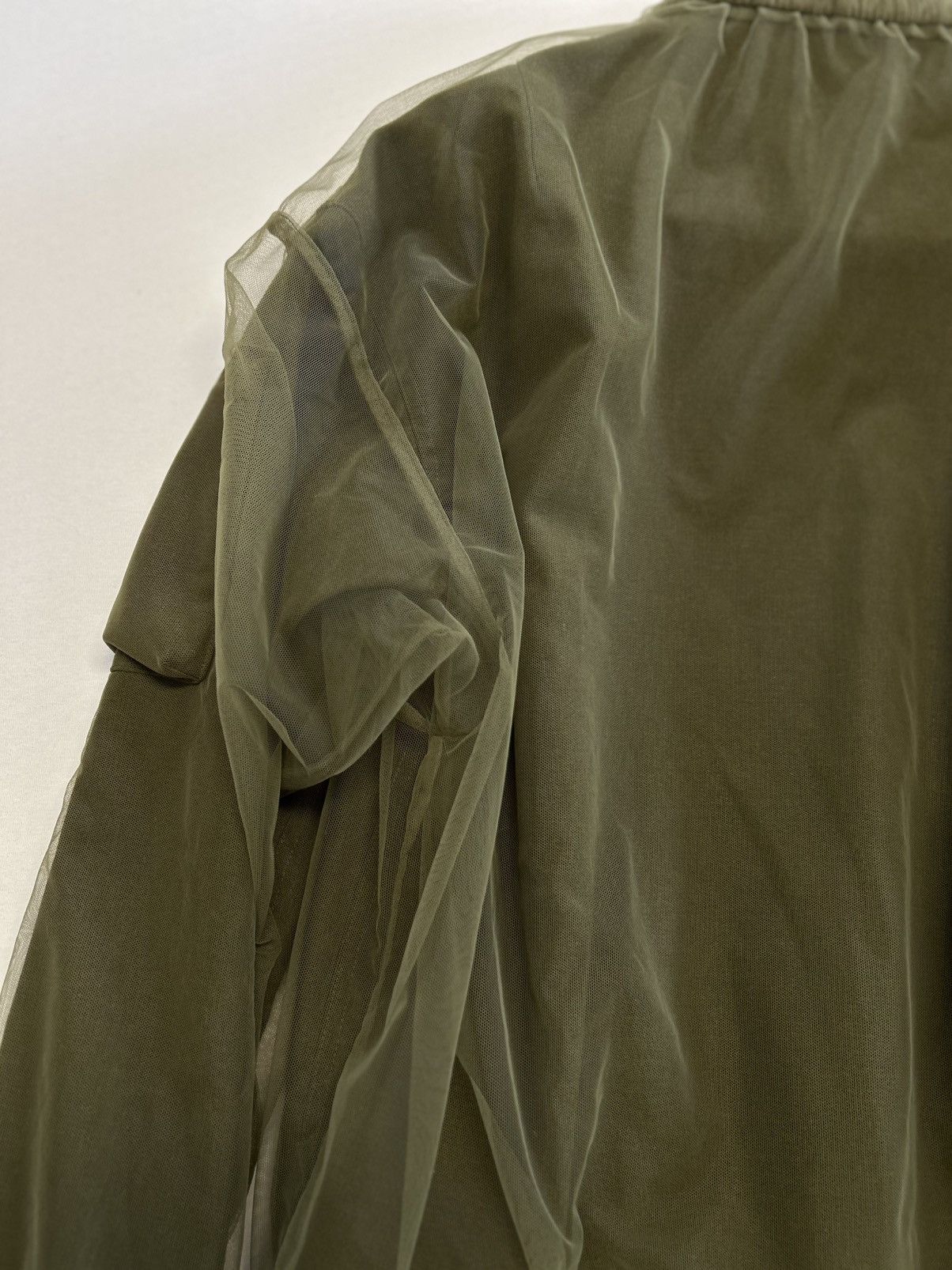Maison Margiela FW2014 Tull Military Bomber Khaki Size US M / EU 48-50 / 2 - 9 Thumbnail
