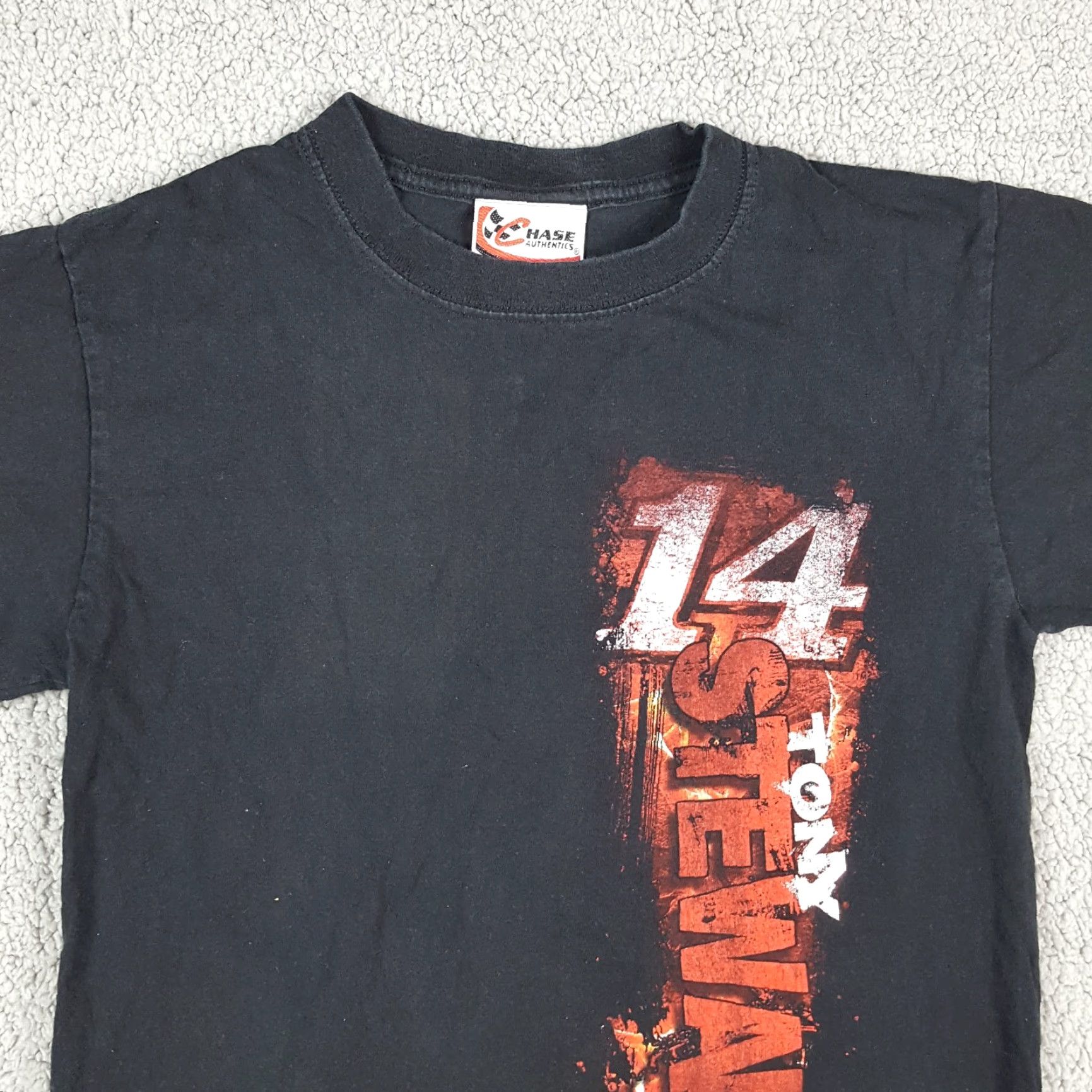 Chase Authentics VINTAGE Chase Authentics Tony Stewart NASCAR T-Shirt Small Black 90s Retro Car Racing Mens Size US S / EU 44-46 / 1 - 2 Thumbnail
