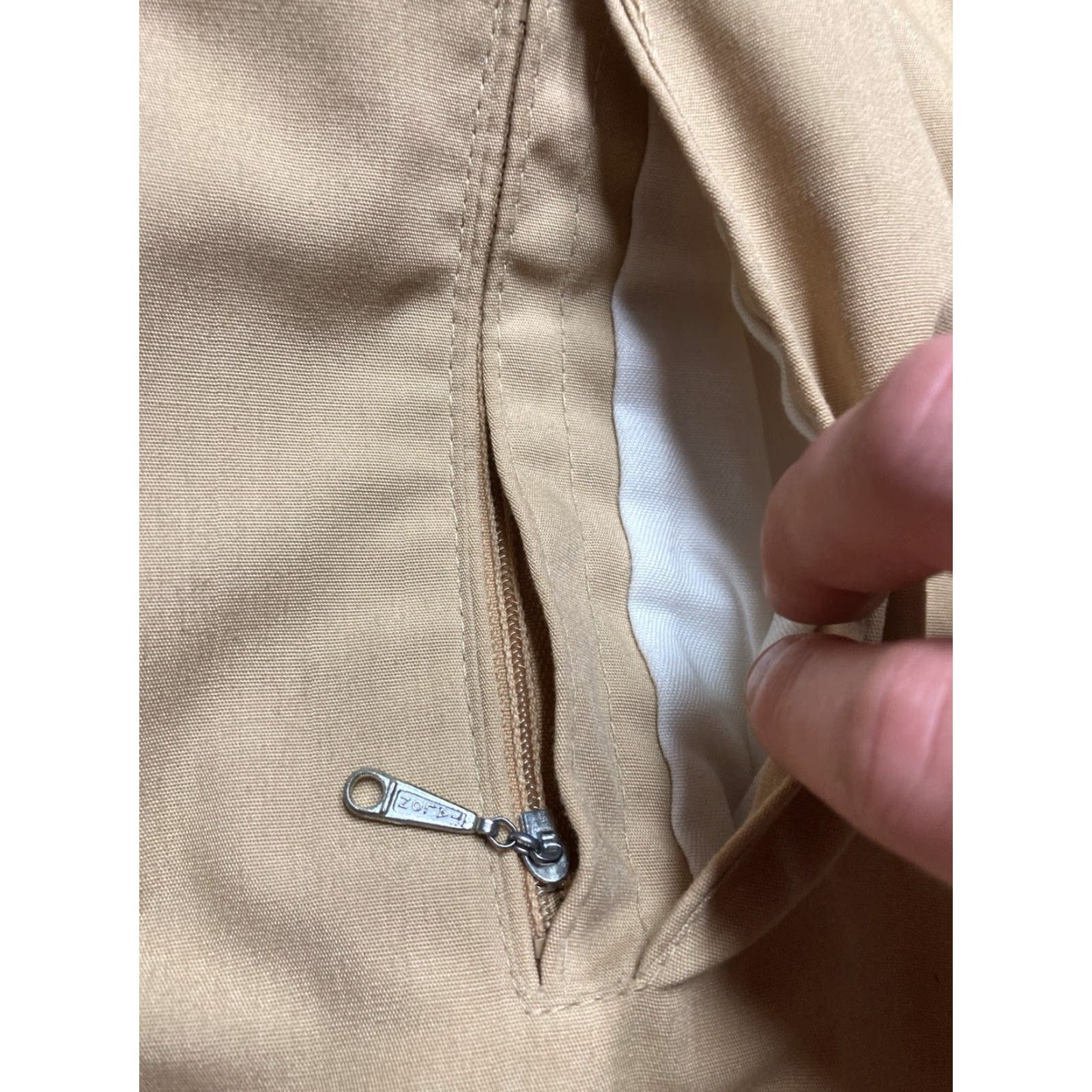 Catalina VINTAGE Catalina varsity jacket bomber quilted insulated beige Long 44 Large L Men Coat/Jacket Size US L / EU 52-54 / 3 - 5 Thumbnail