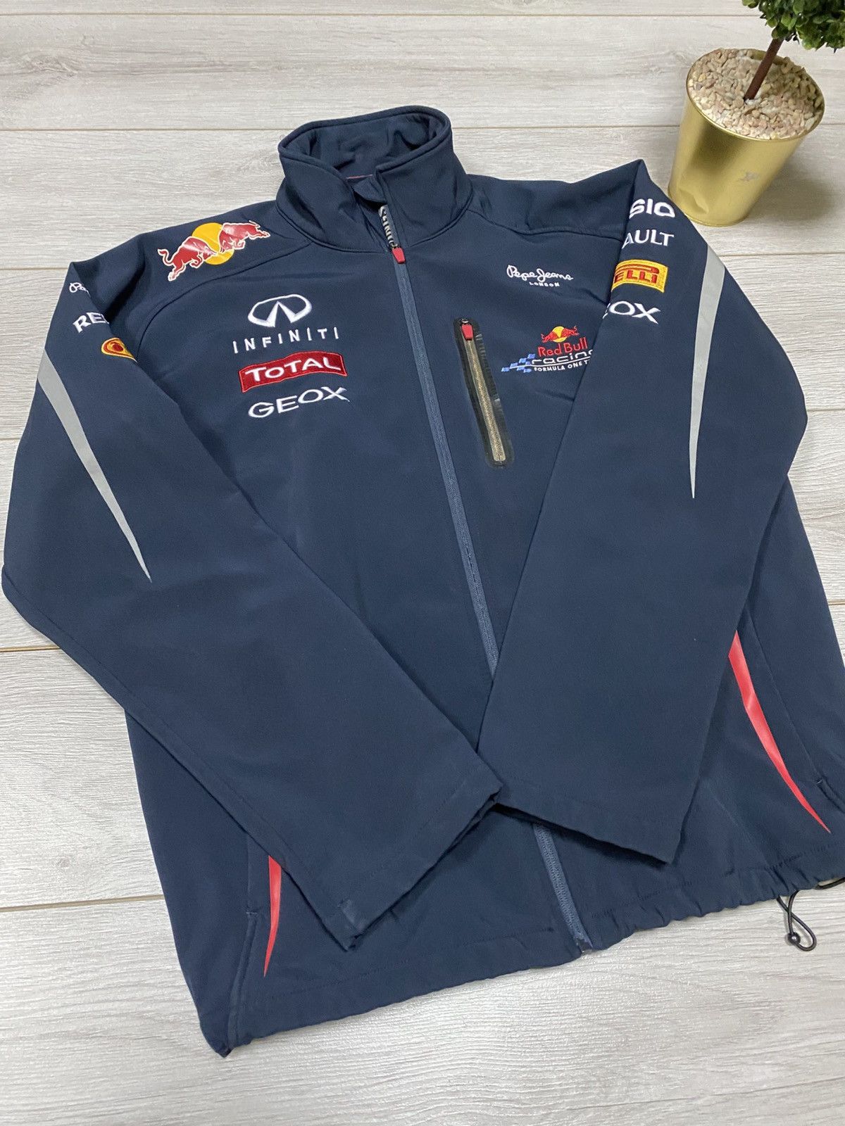 Red Bull Red Bull racing pepe jeans formula one zip jacket Size US XL / EU 56 / 4 - 11 Thumbnail