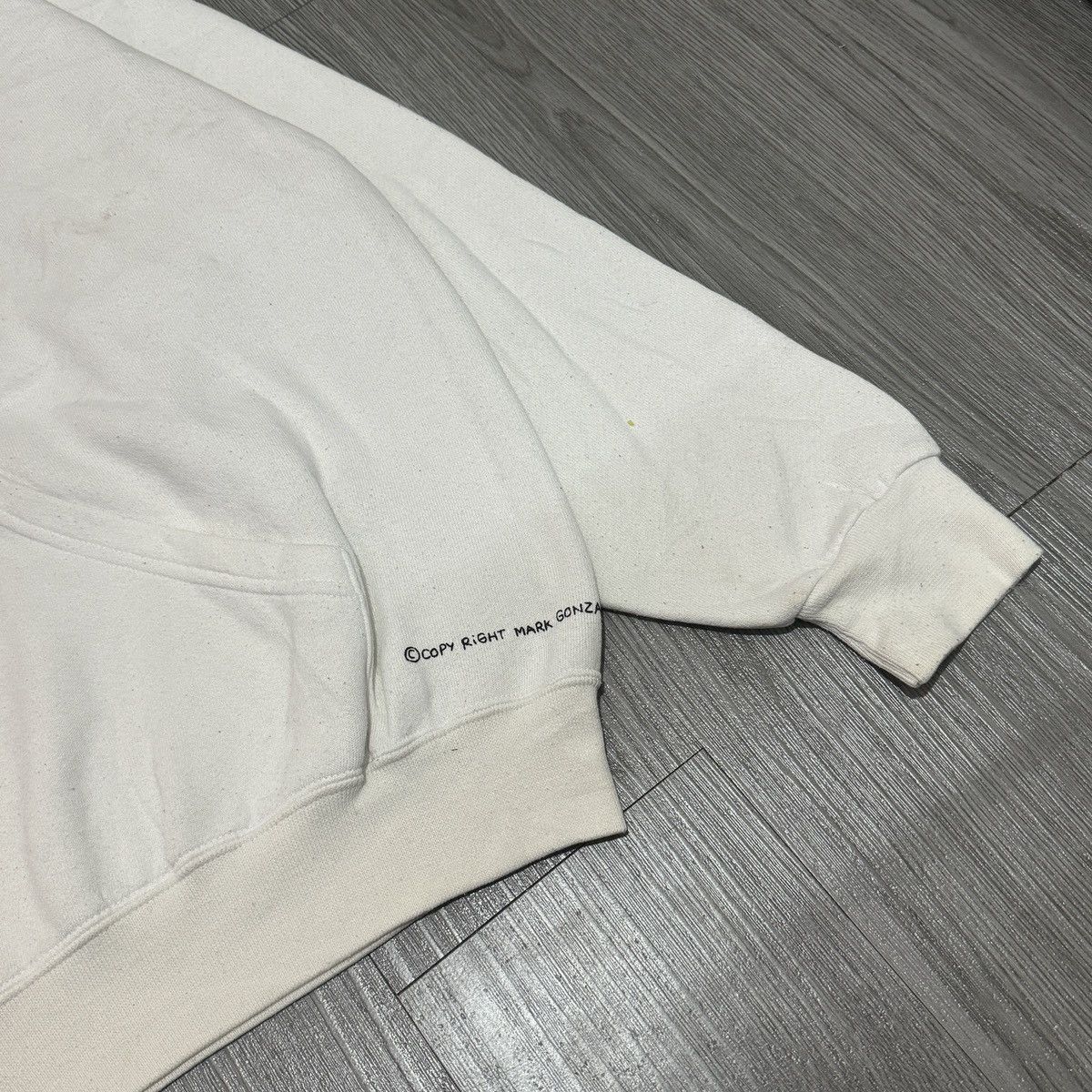 Vintage Mark Gonzales 2002 Hoodie Size US L / EU 52-54 / 3 - 3 Thumbnail