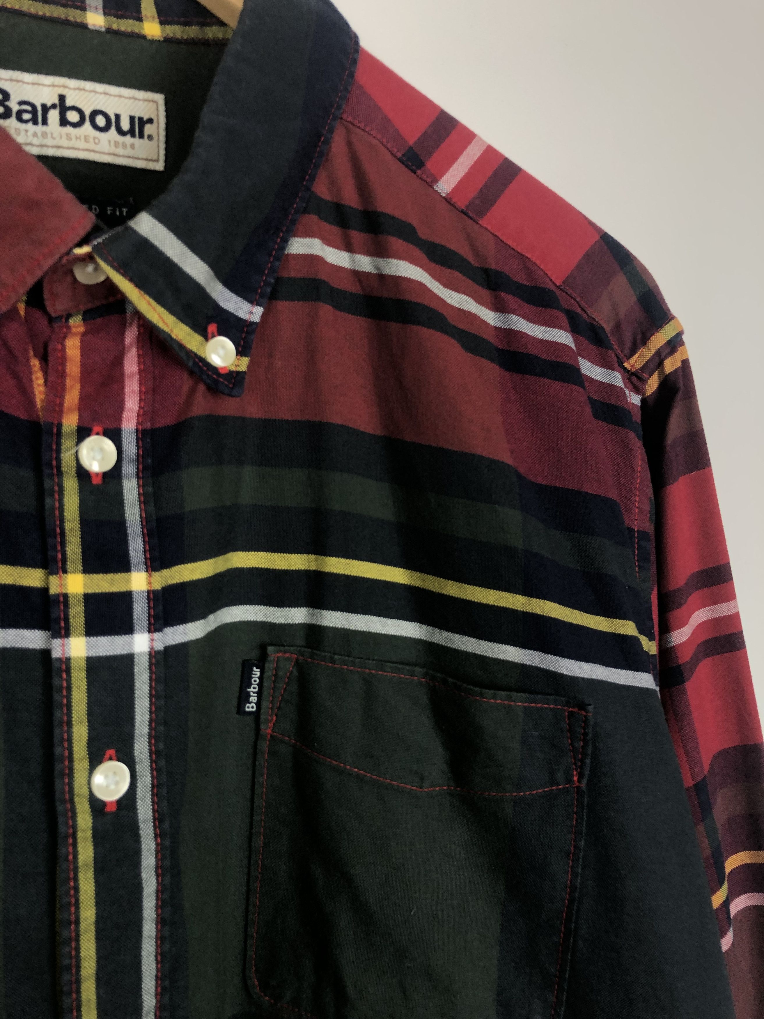 Barbour Barbour Check Shirt Highland 2 Tailored size L Size US L / EU 52-54 / 3 - 4 Thumbnail