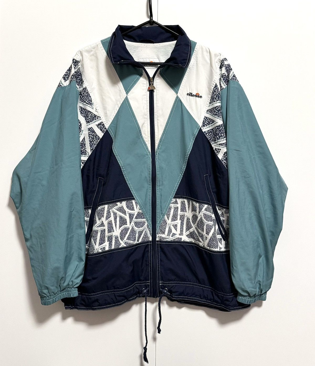 Ellesse × Vintage Vintage 2000s Ellesse Zip Up Light Jacket L Size US M / EU 48-50 / 2 - 1 Thumbnail