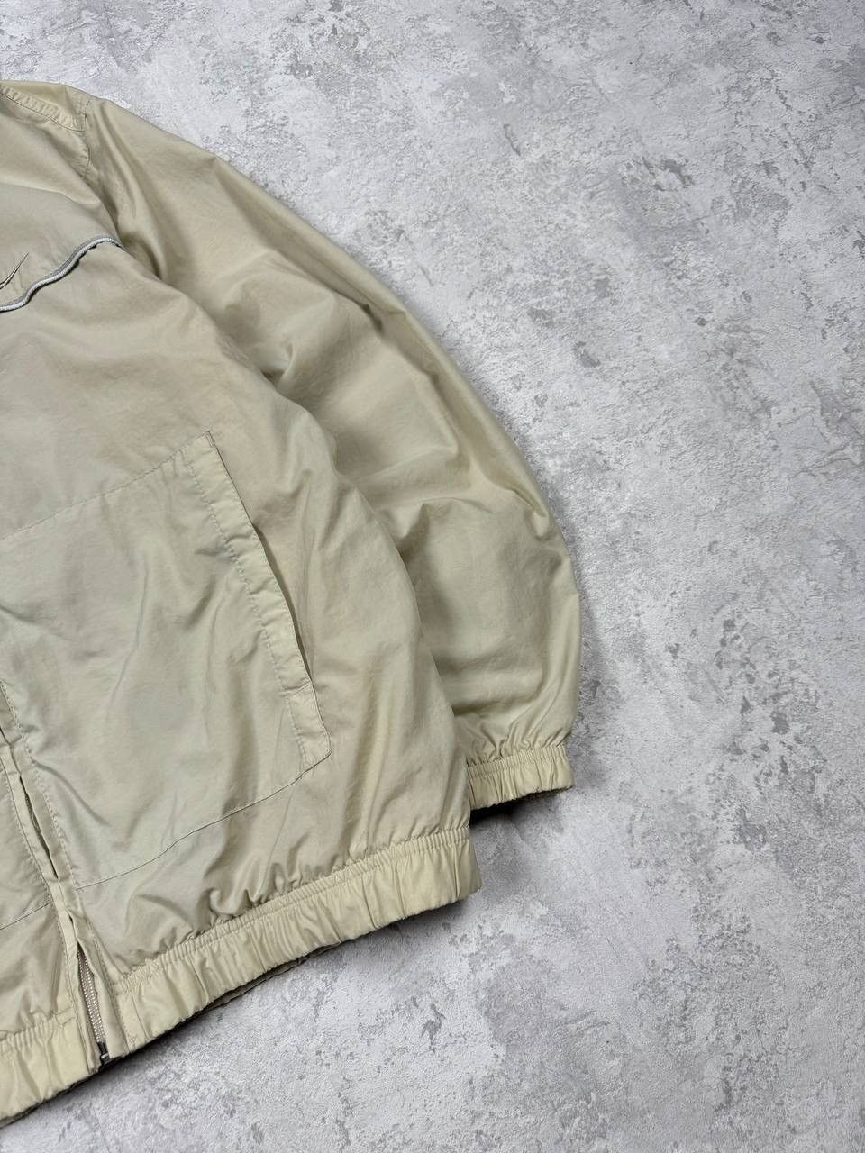 Nike Vintage Nike Y2K Beige Track Jacket Size M Size US M / EU 48-50 / 2 - 8 Thumbnail