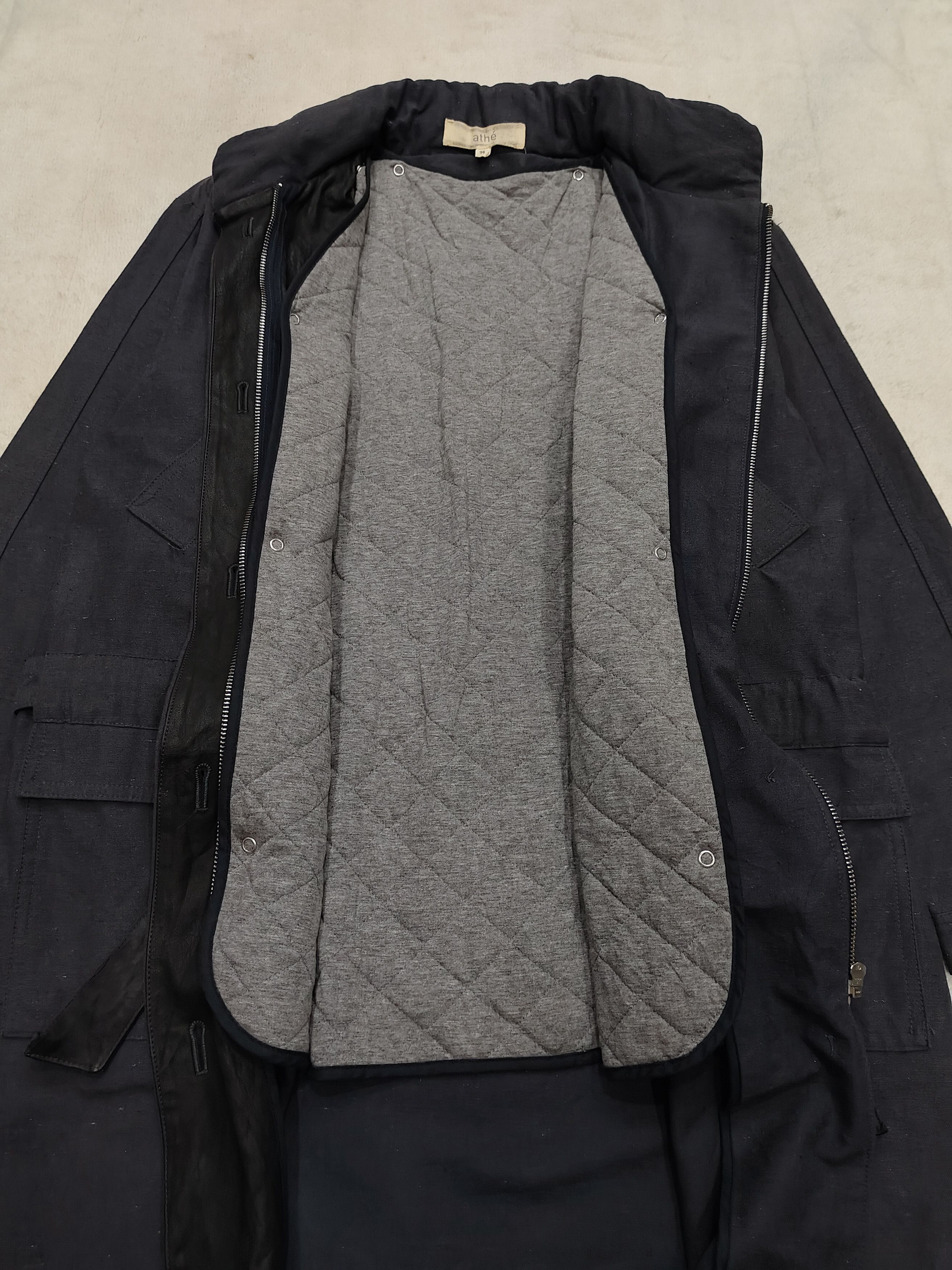 Vanessa Bruno Athe Vanessa Bruno- Minimal Lined Utility Parka Jacket Size M / US 6-8 / IT 42-44 - 5 Thumbnail