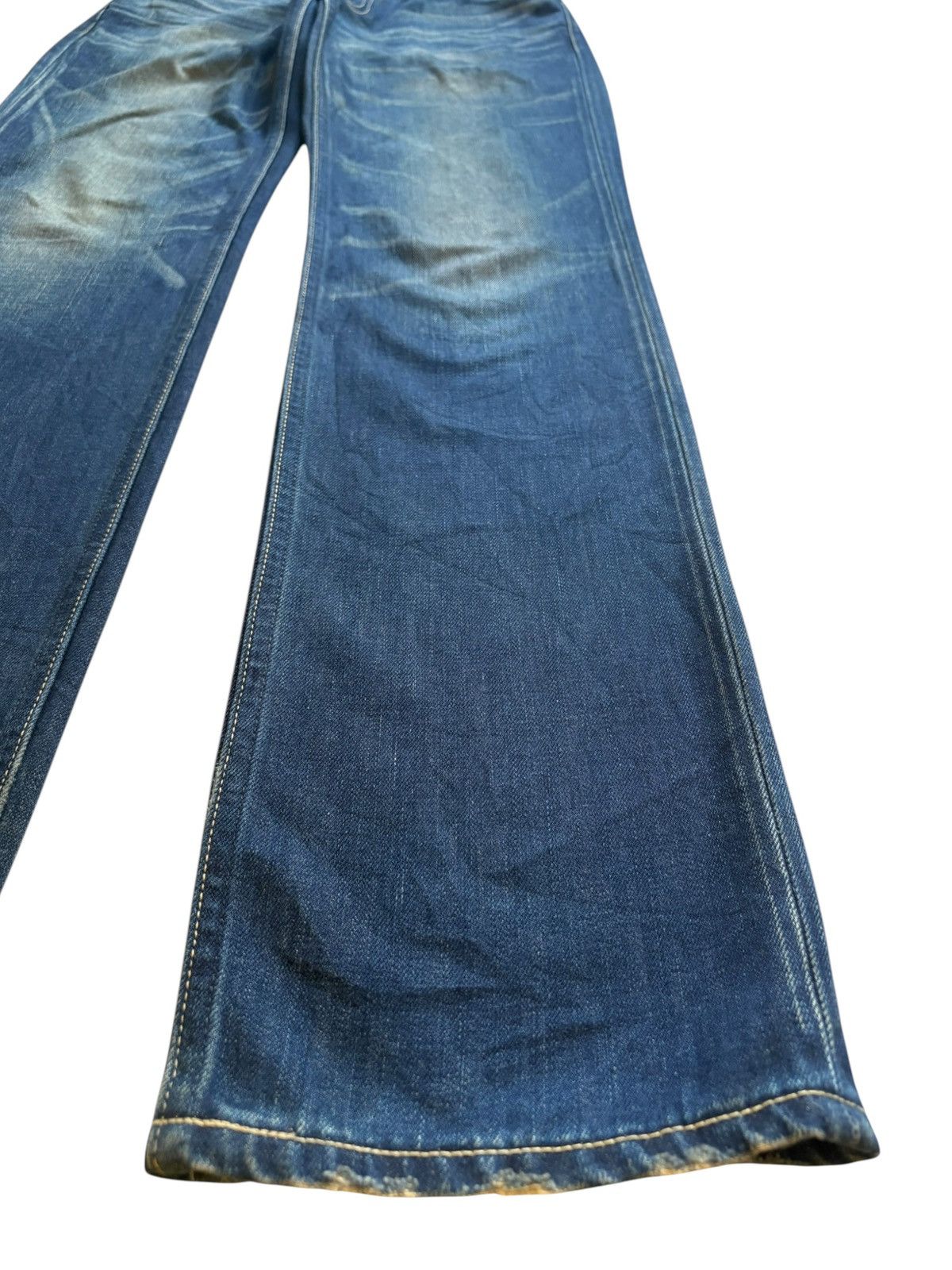 Levi's Vintage 90s Levis 502 Mud Wash Distressed Jeans Size US 29 - 7 Thumbnail