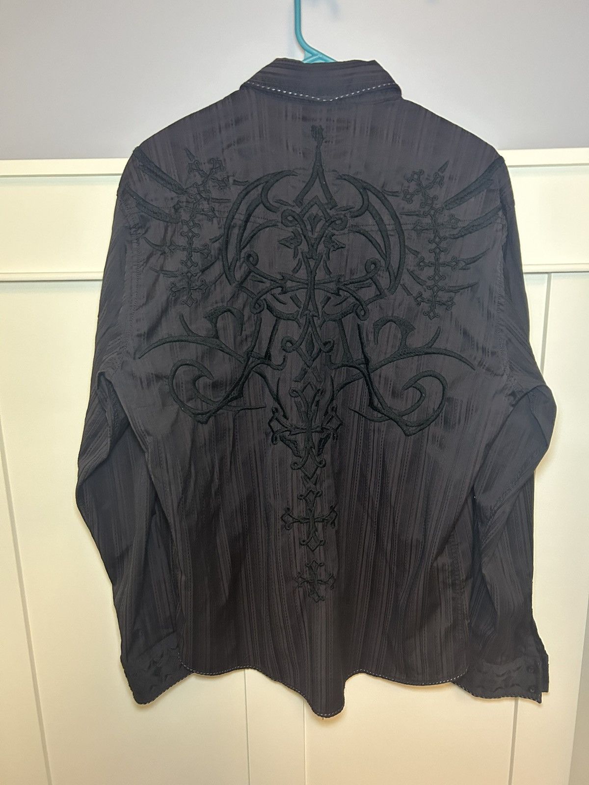 Roar Vintage Roar tribal y2k embroidered button up longsleeve Size US XL / EU 56 / 4 - 1 Thumbnail