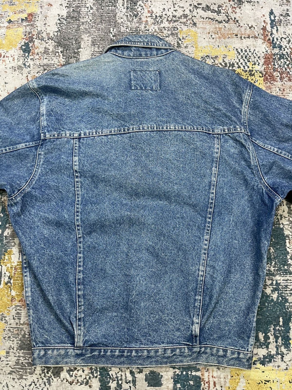 Vintage Vtg Lold Anthony Soft Jeaning Denim Jacket Size US L / EU 52-54 / 3 - 6 Thumbnail