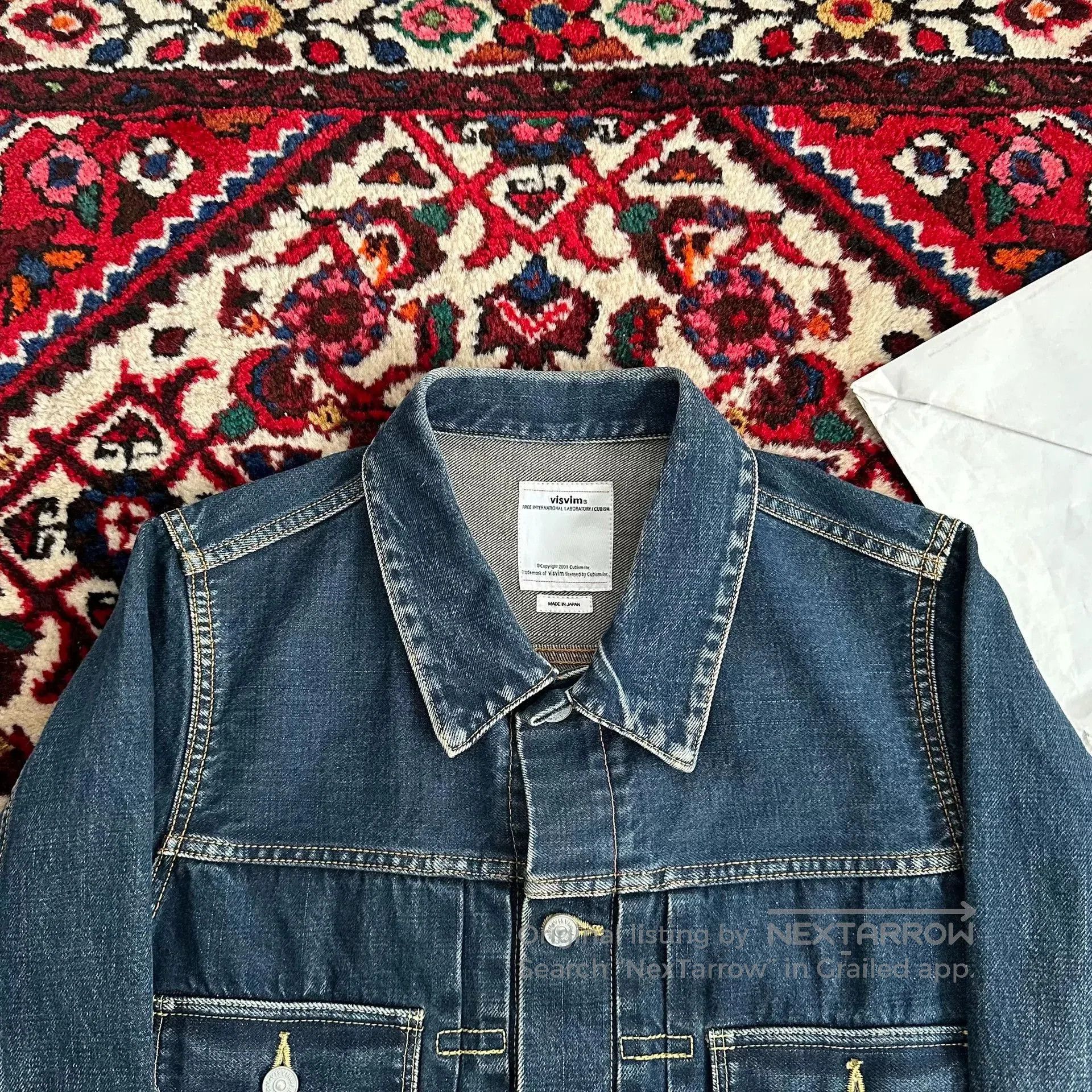 visvim limited edition denim jacket.