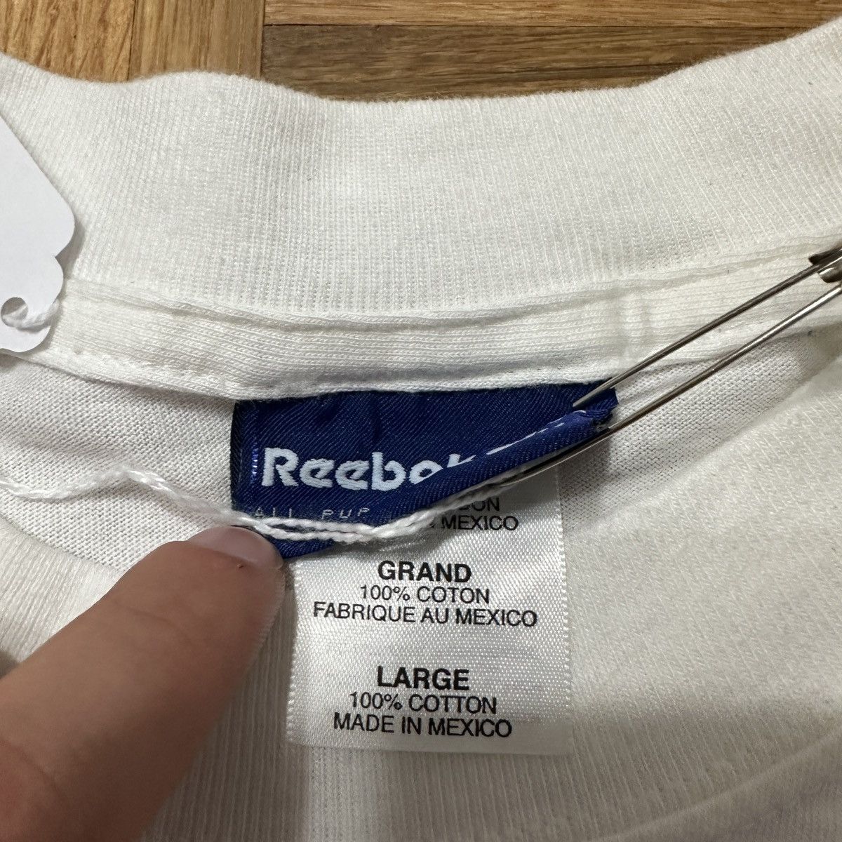 Reebok Vintage Reebok 2002 Hampton Race Fest tee Size US L / EU 52-54 / 3 - 4 Thumbnail