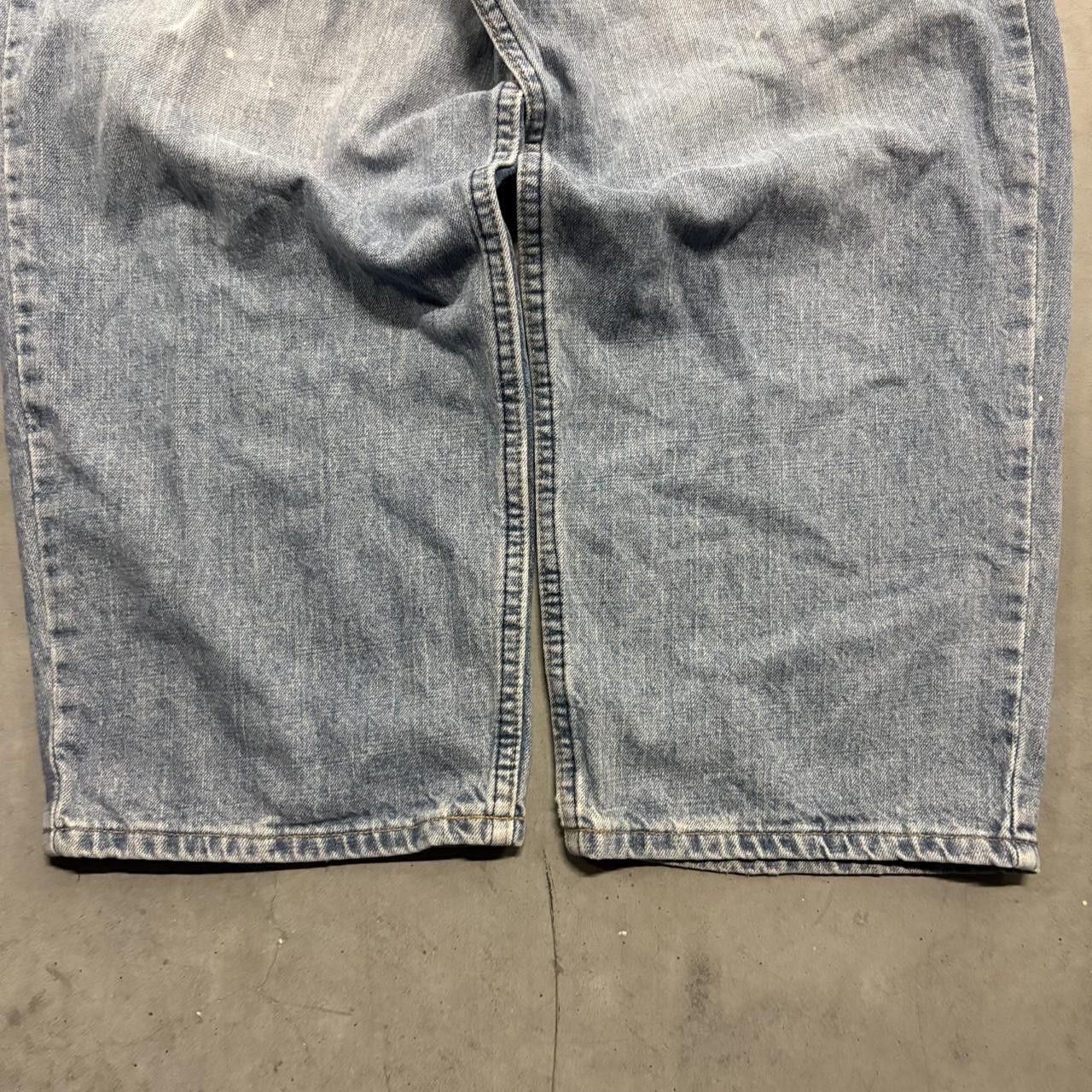 Old Navy × Vintage Crazy Vintage Y2K/2000s Super Baggy Old Navy Medium Wash Denim Jeans! Size US 38 / EU 54 - 5 Thumbnail