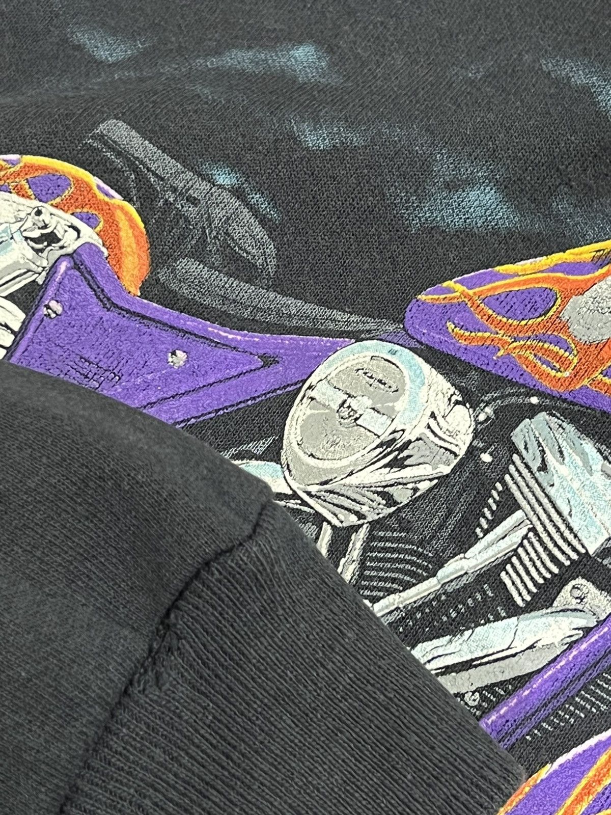 Vintage Vintage West Chopper 80s Art On Sweatshirt Size US M / EU 48-50 / 2 - 6 Thumbnail