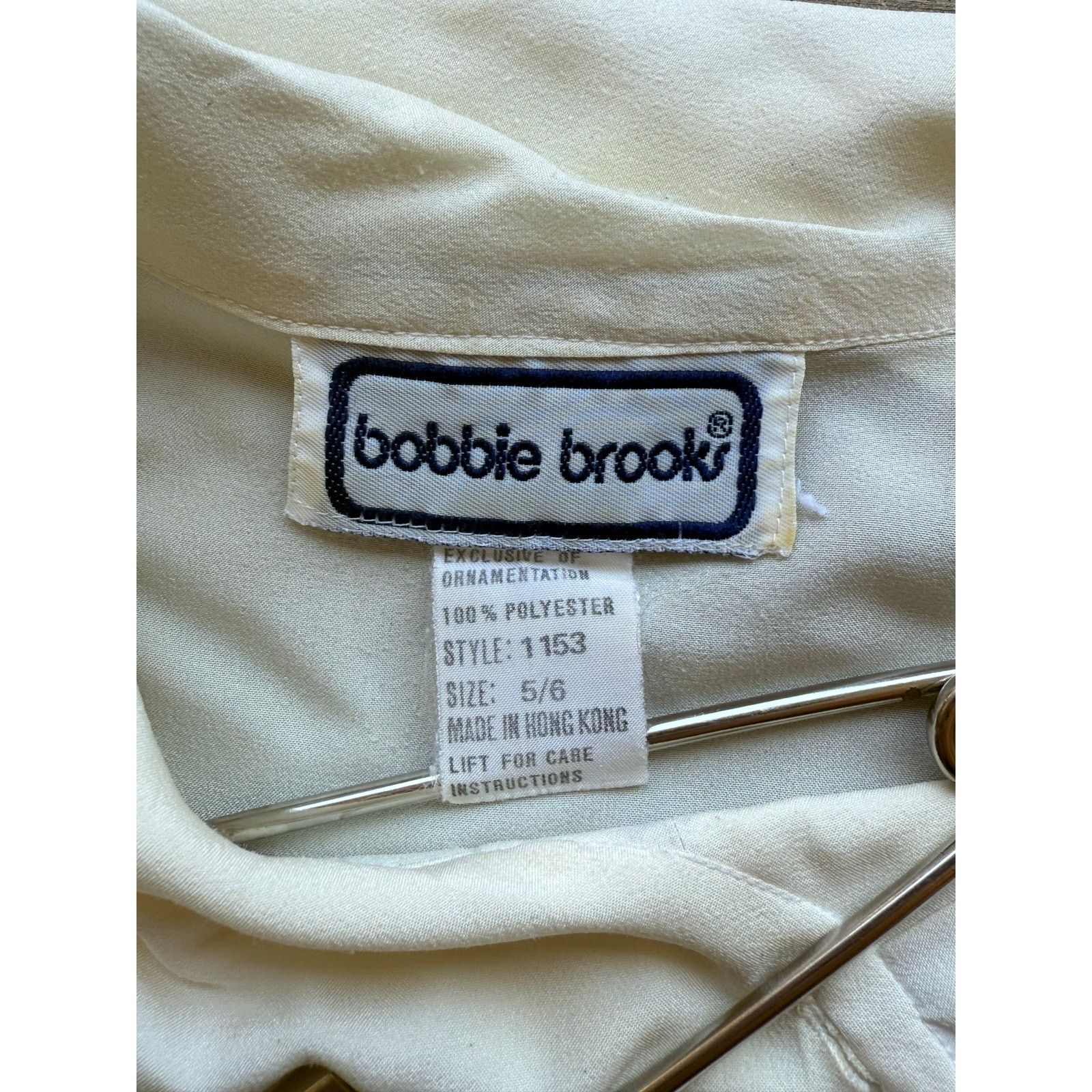 Vintage VTG 1980s Asymetrical Collar White Pleated Womens Shirt Size S / US 4 / IT 40 - 3 Thumbnail