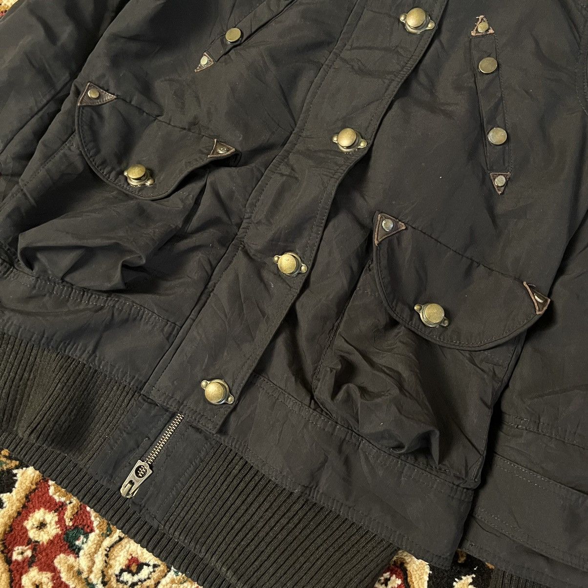 14th Addiction × If Six Was Nine × KMRii Spiral Temp SLY Bondage Heavyweight Jacket Punk is not dead Size US M / EU 48-50 / 2 - 2 Thumbnail