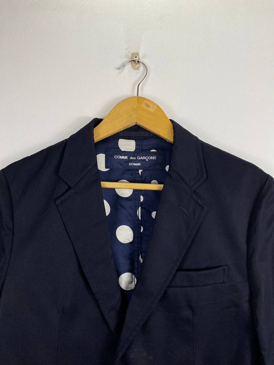 Comme des Garcons comme des garcons ad-2015 light jacket polkadot lining Size US XS / EU 42 / 0 - 2 Thumbnail